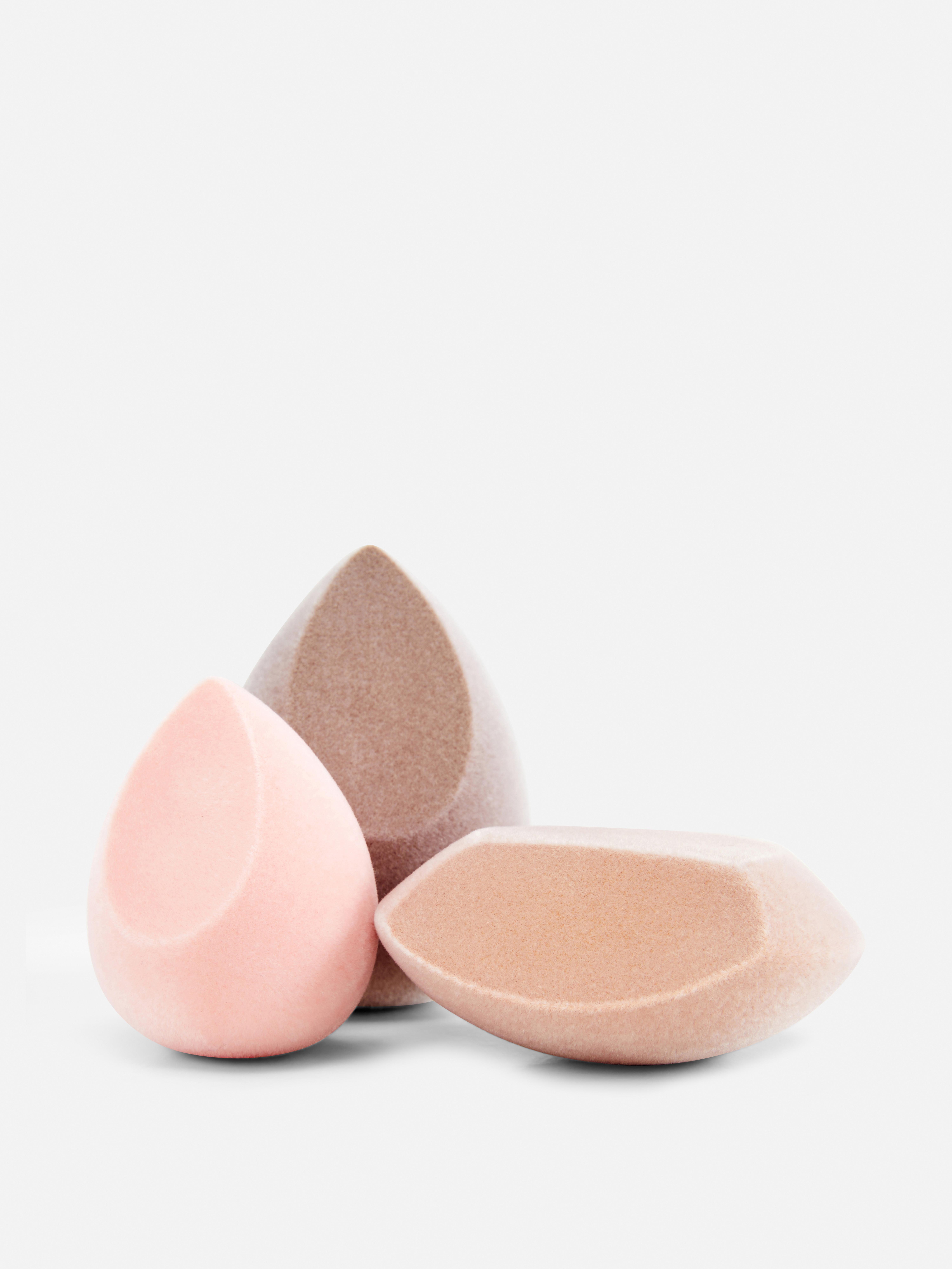 3pk Powder Makeup Blending Sponges