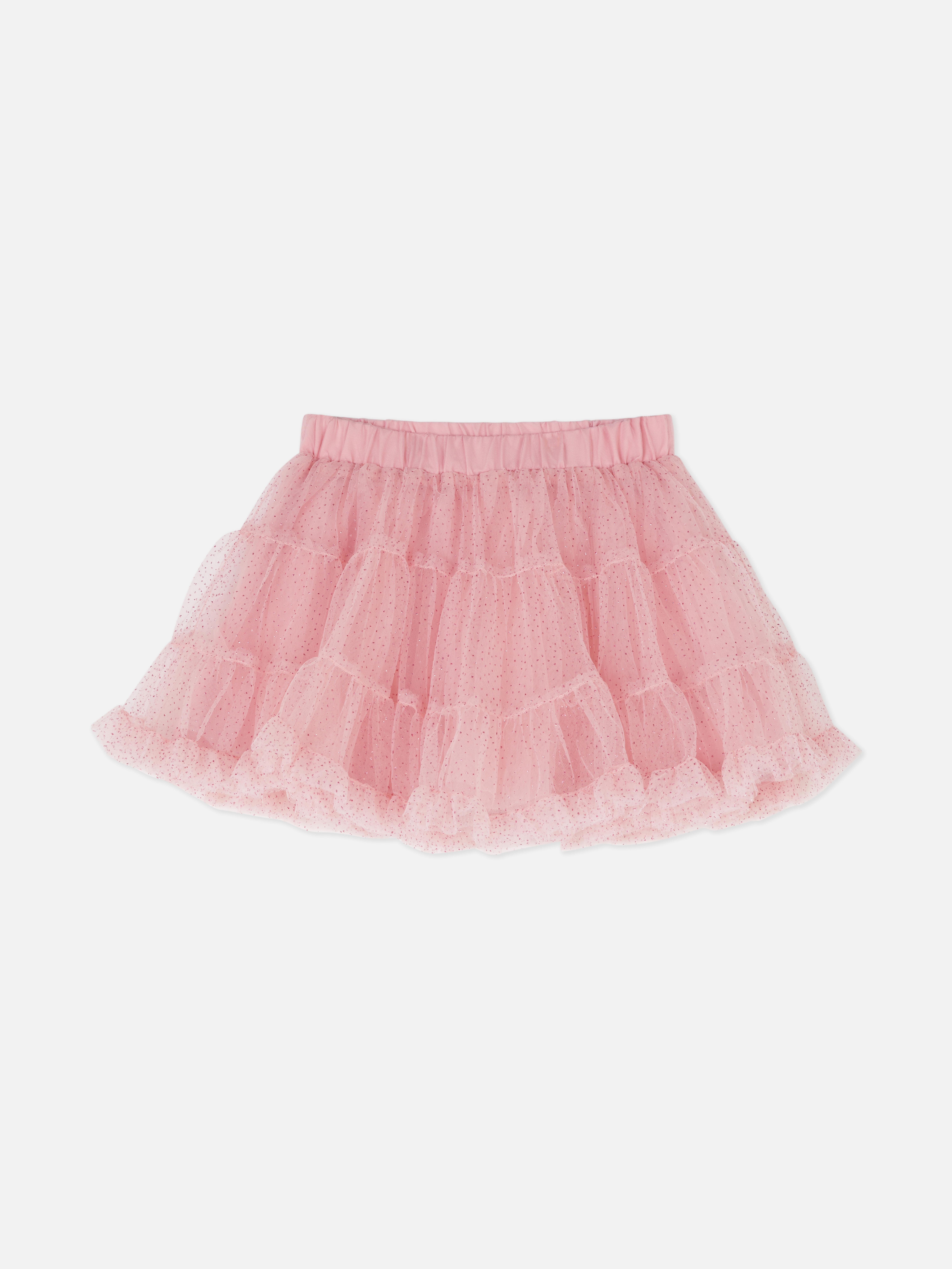 Glitter Tutu Skirt Pink