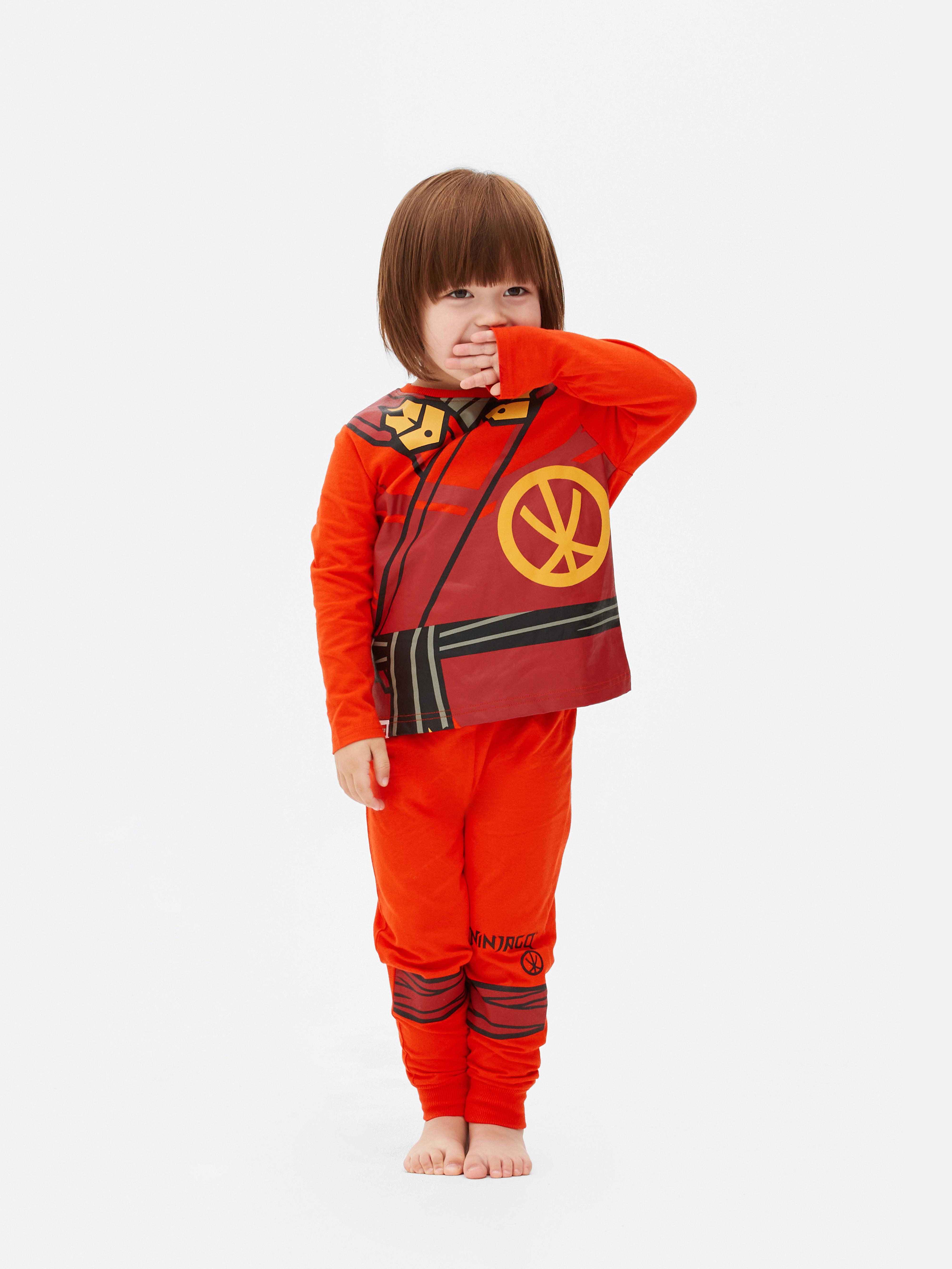 Boys Red Lego Ninjago Kai Dress Up Pyjama Set