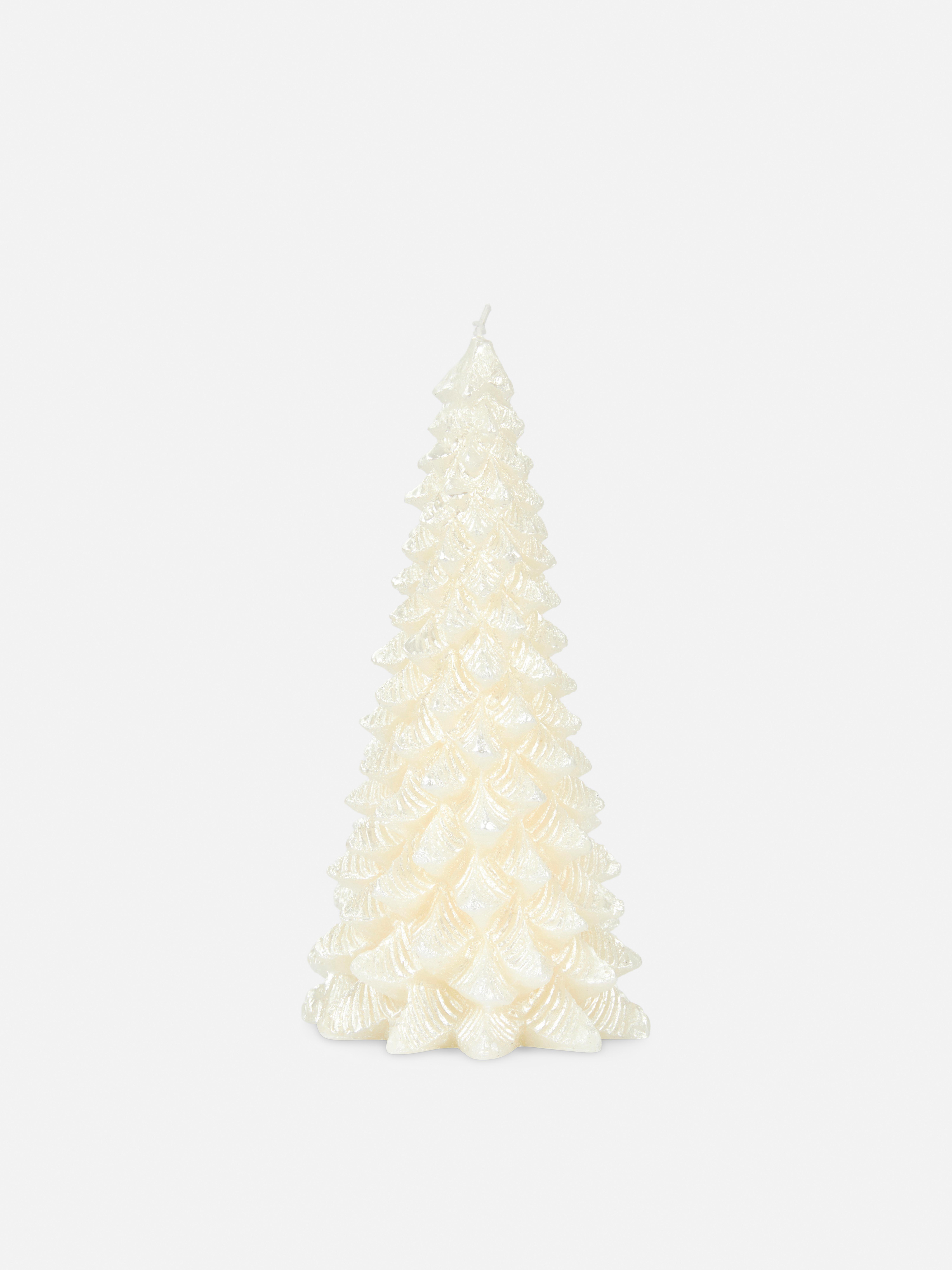 Candela a forma di albero di Natale