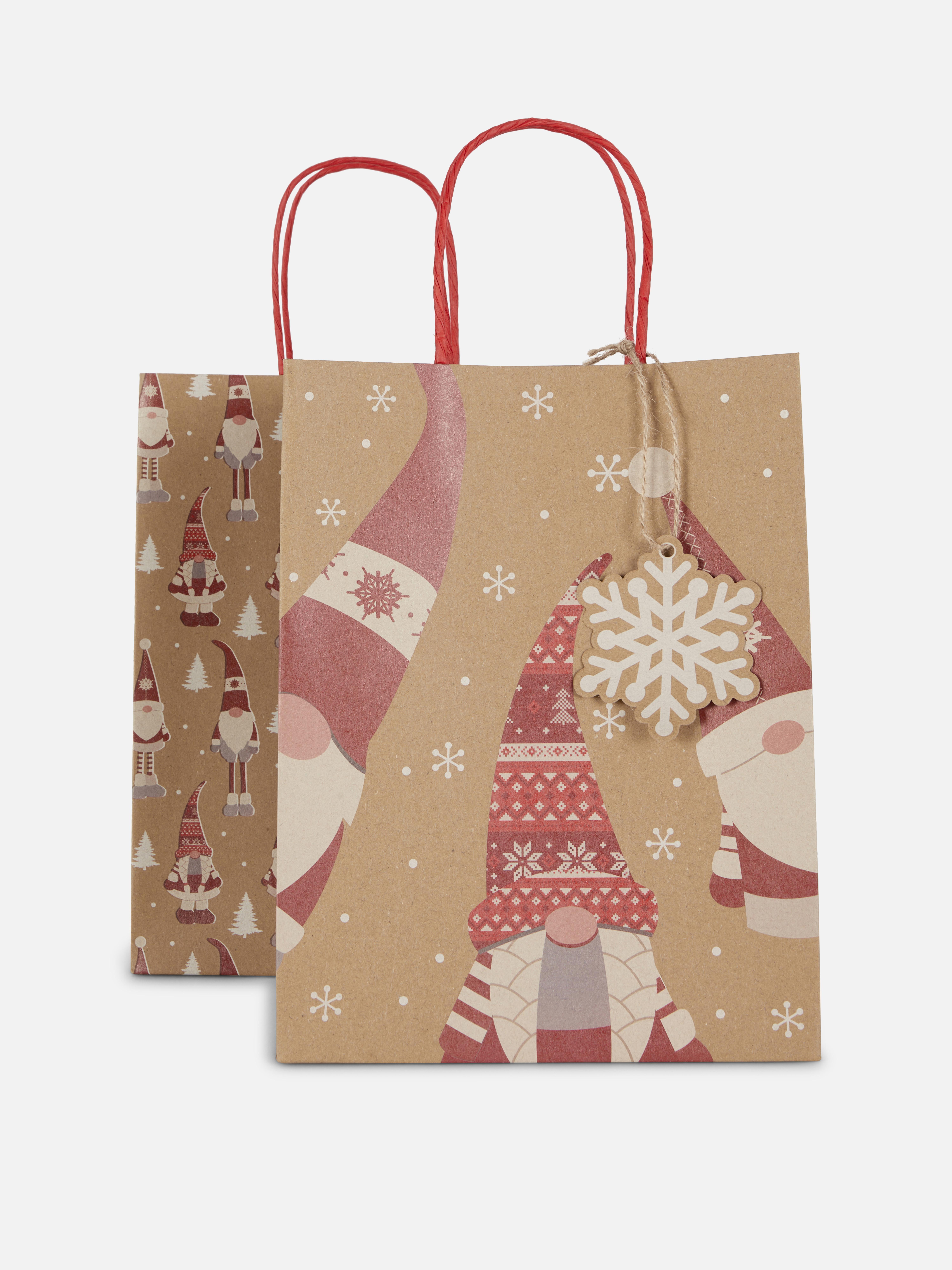 2pk Christmas Gonk Gift Bags