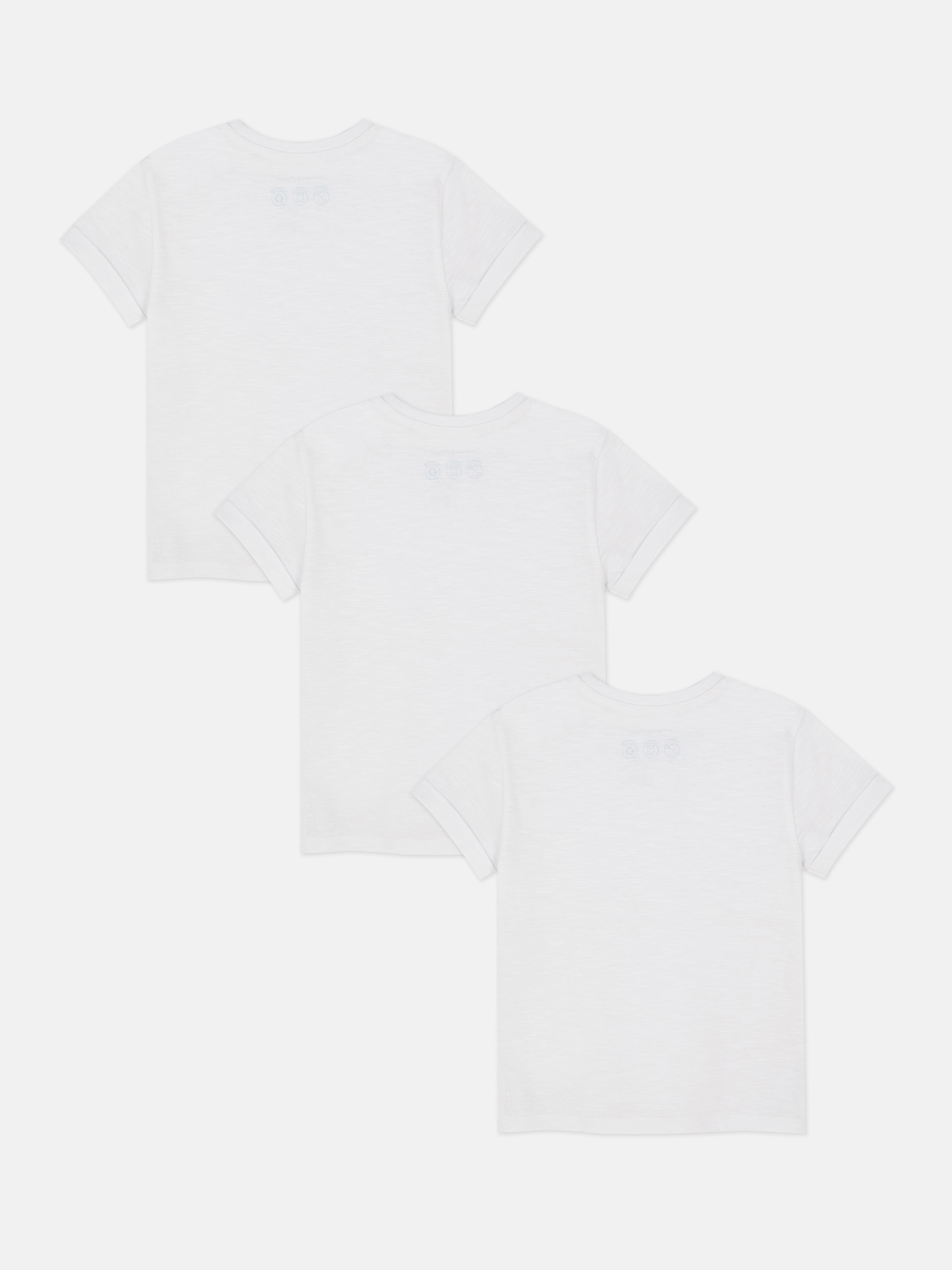 3pk Essential Slub Short Sleeve T-shirts