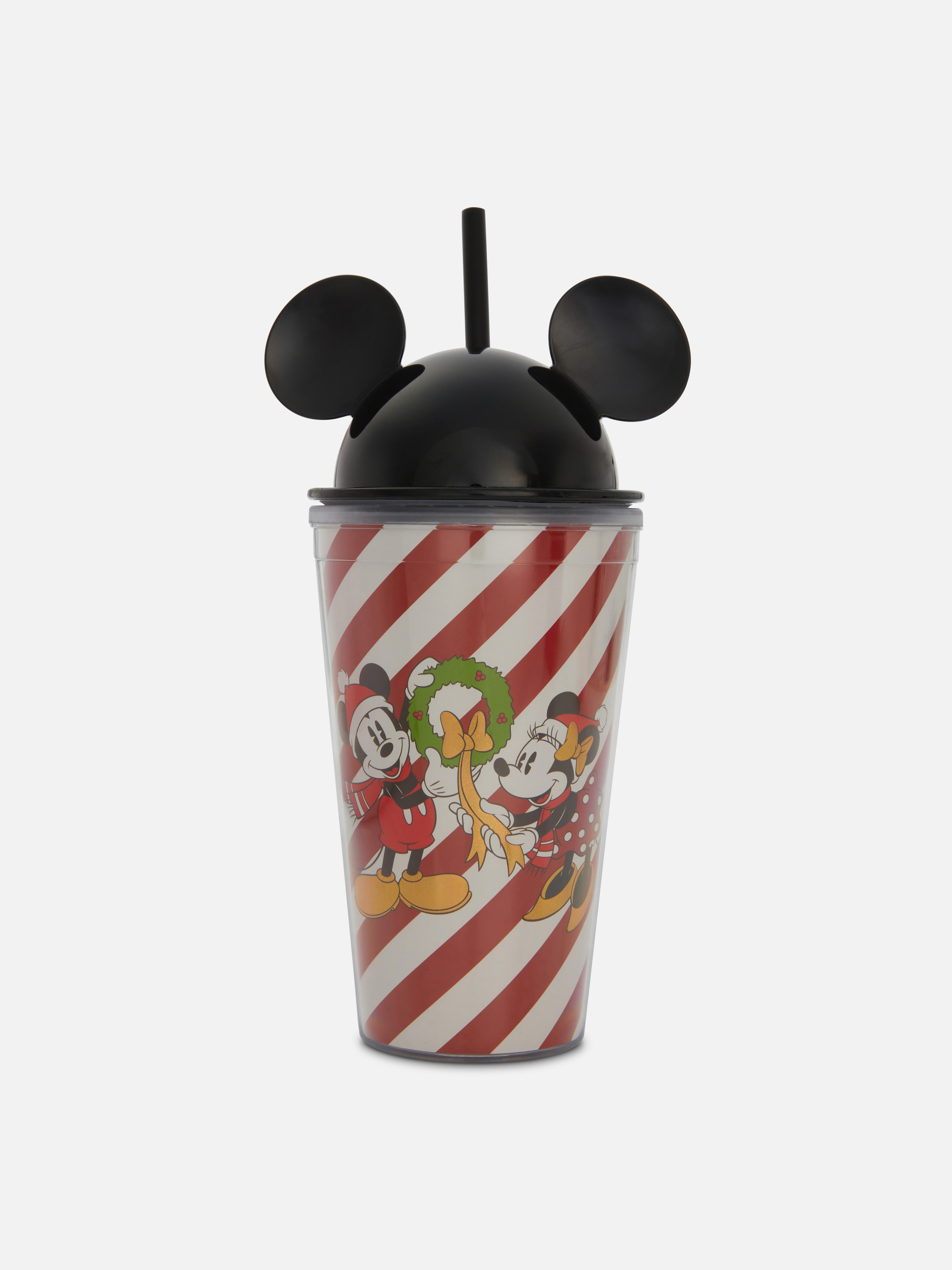 „Disney Micky Maus“ Becher und Strohhalm
