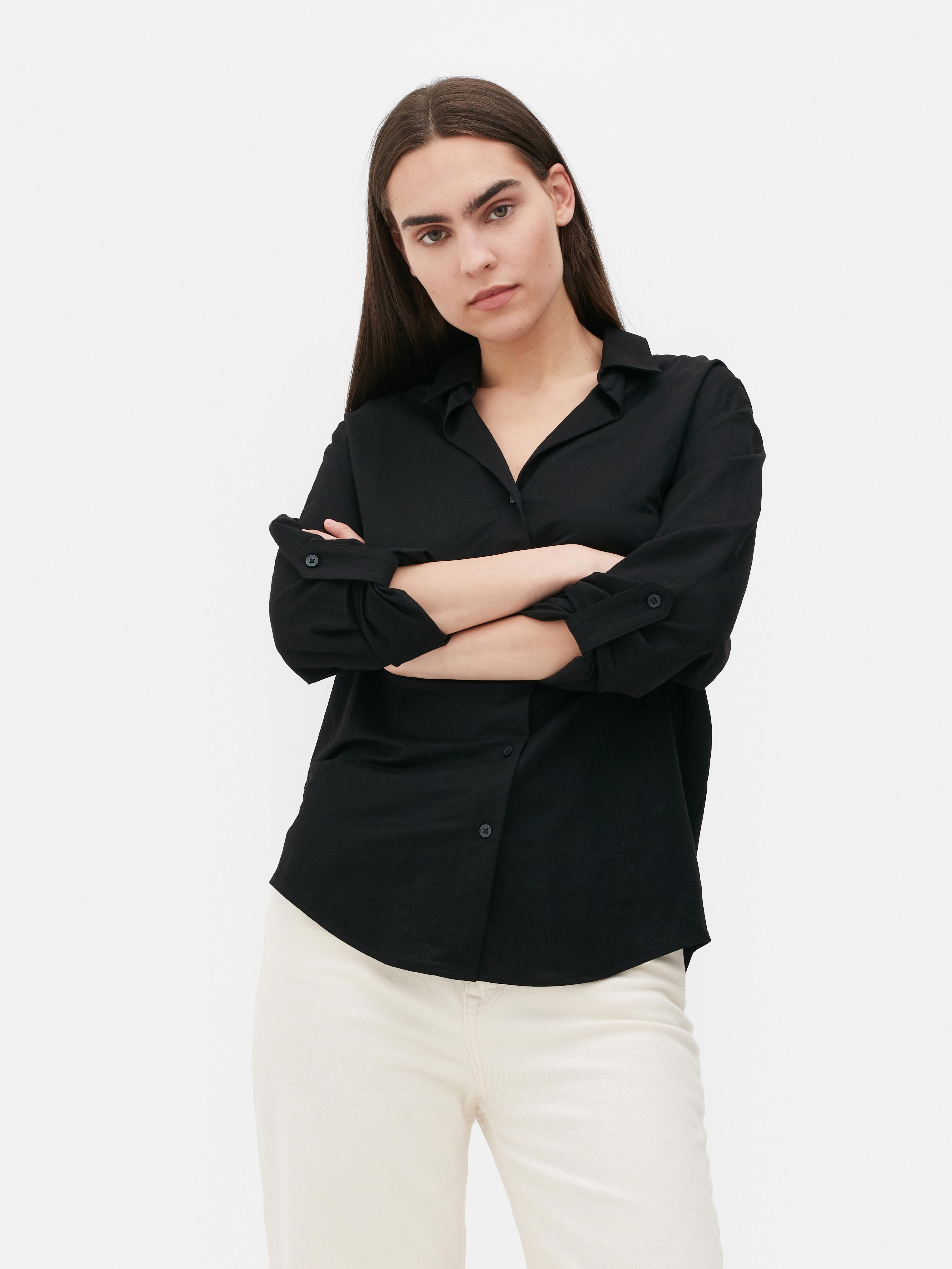 Camisa blanca mujer online camarera primark