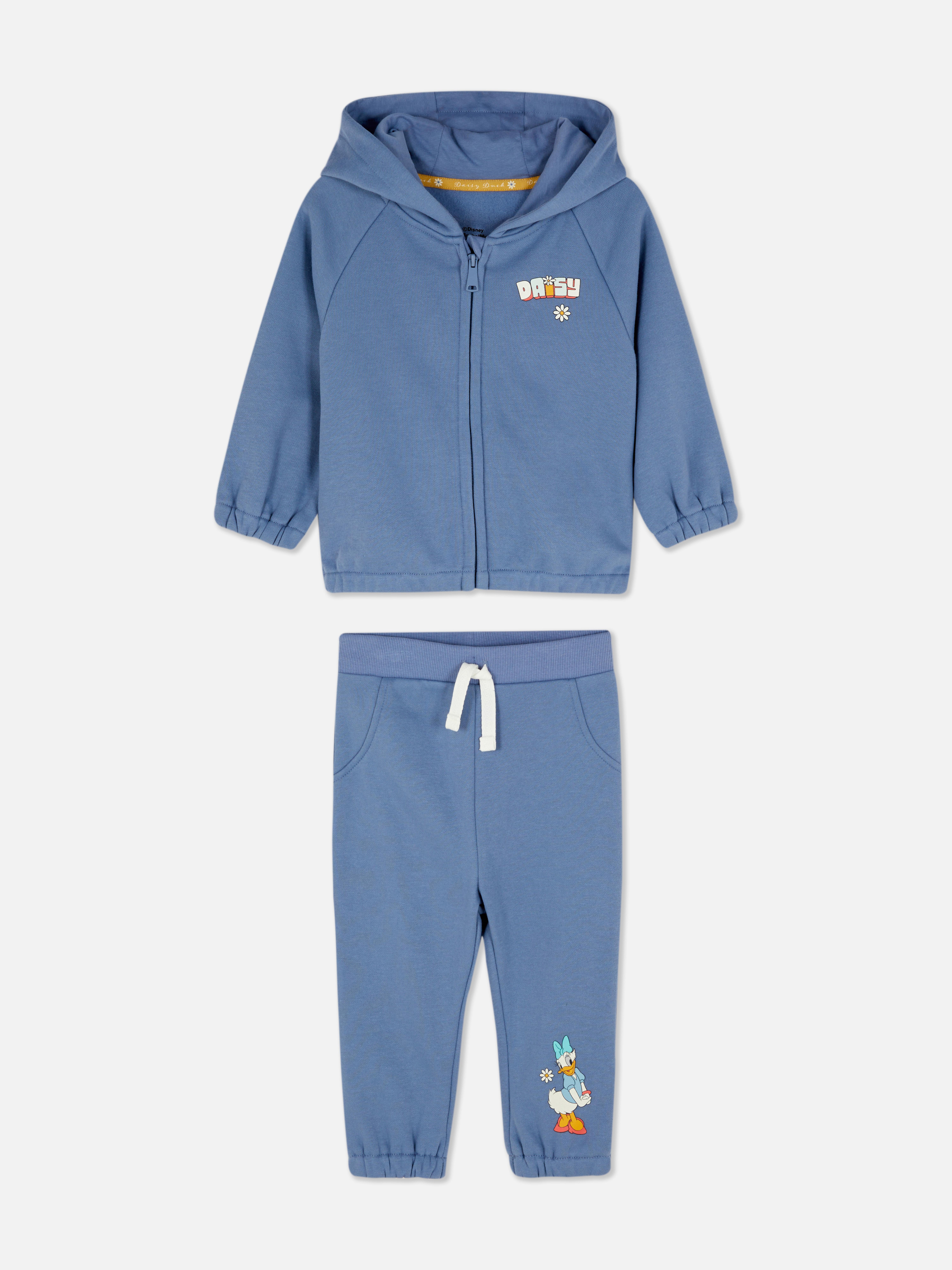 Baby Girls Blue Disney's Daisy Duck Hoodie and Joggers Set | Primark
