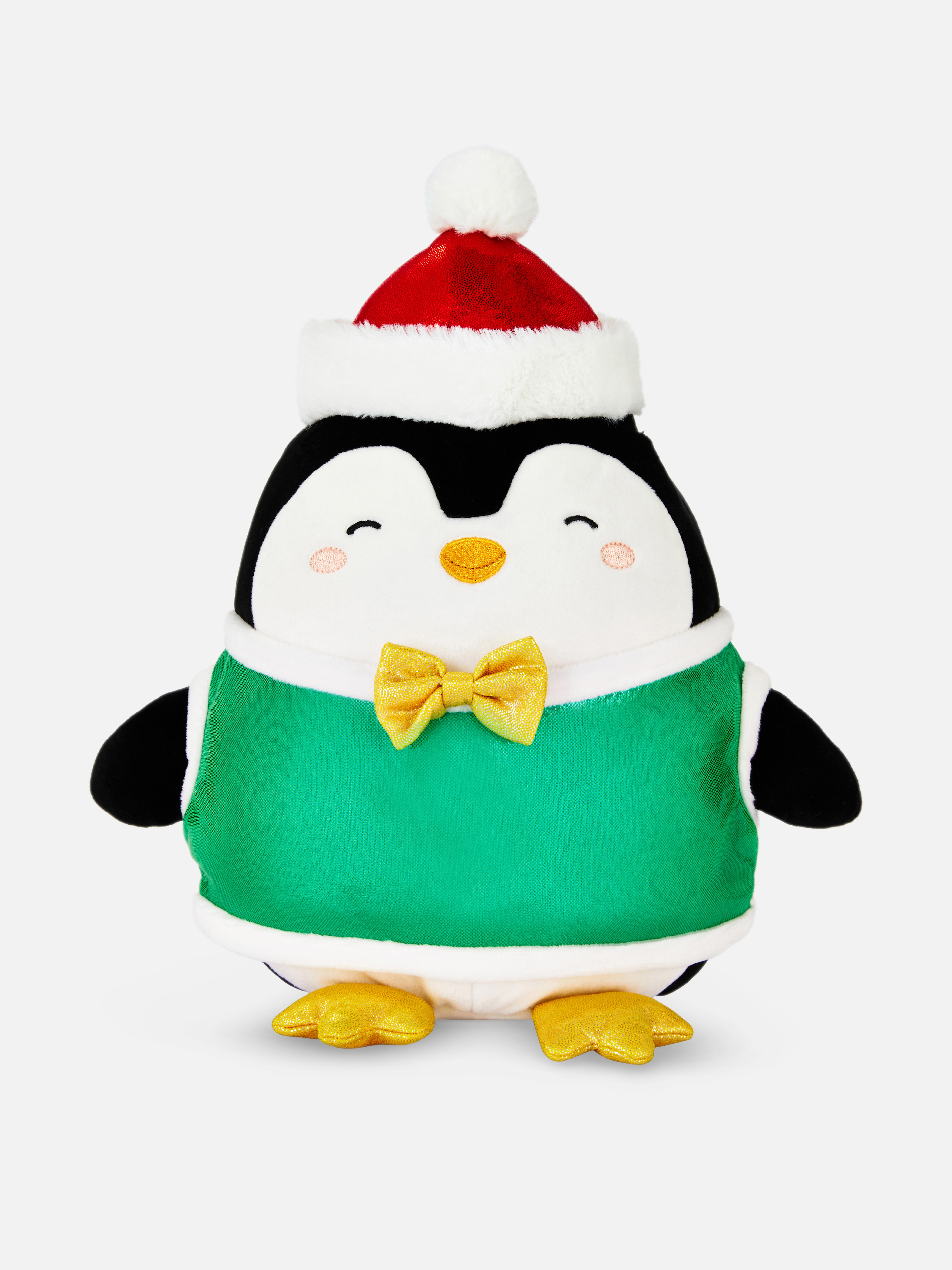 Peluche pinguino natalizio