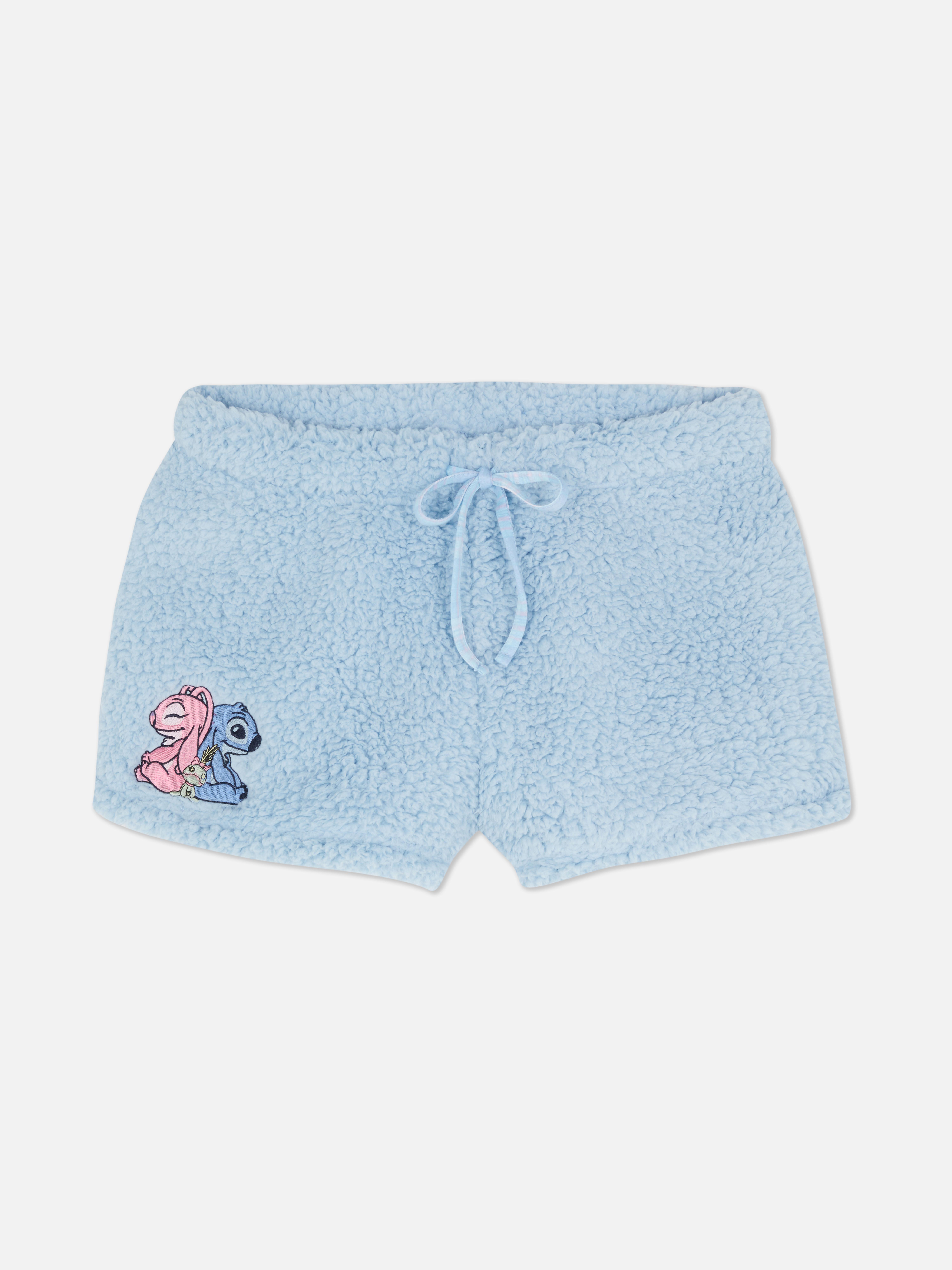 Disney's Stitch & Angel Fluffy Shorts