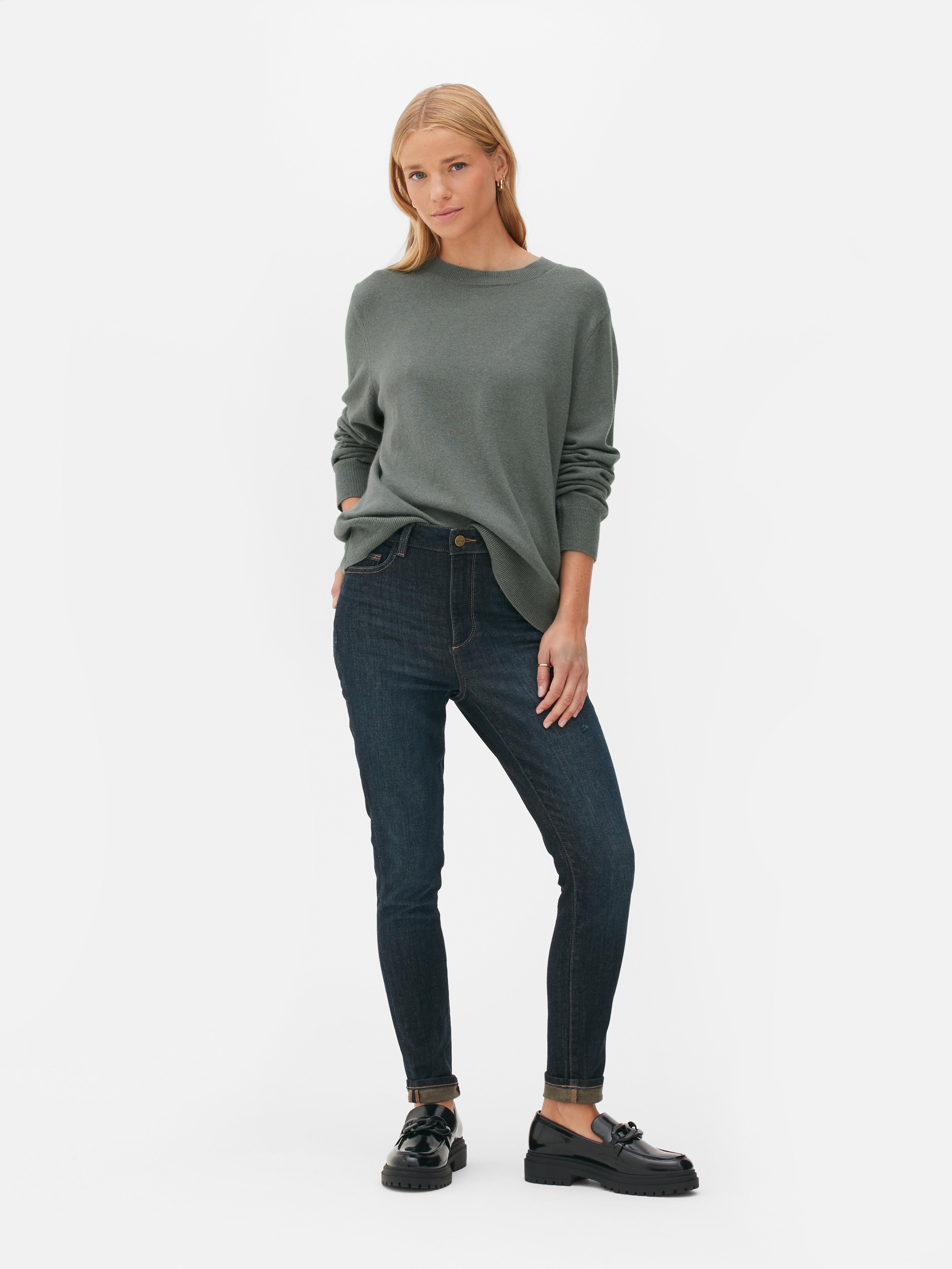 Viscose/Wool Blend Sweater