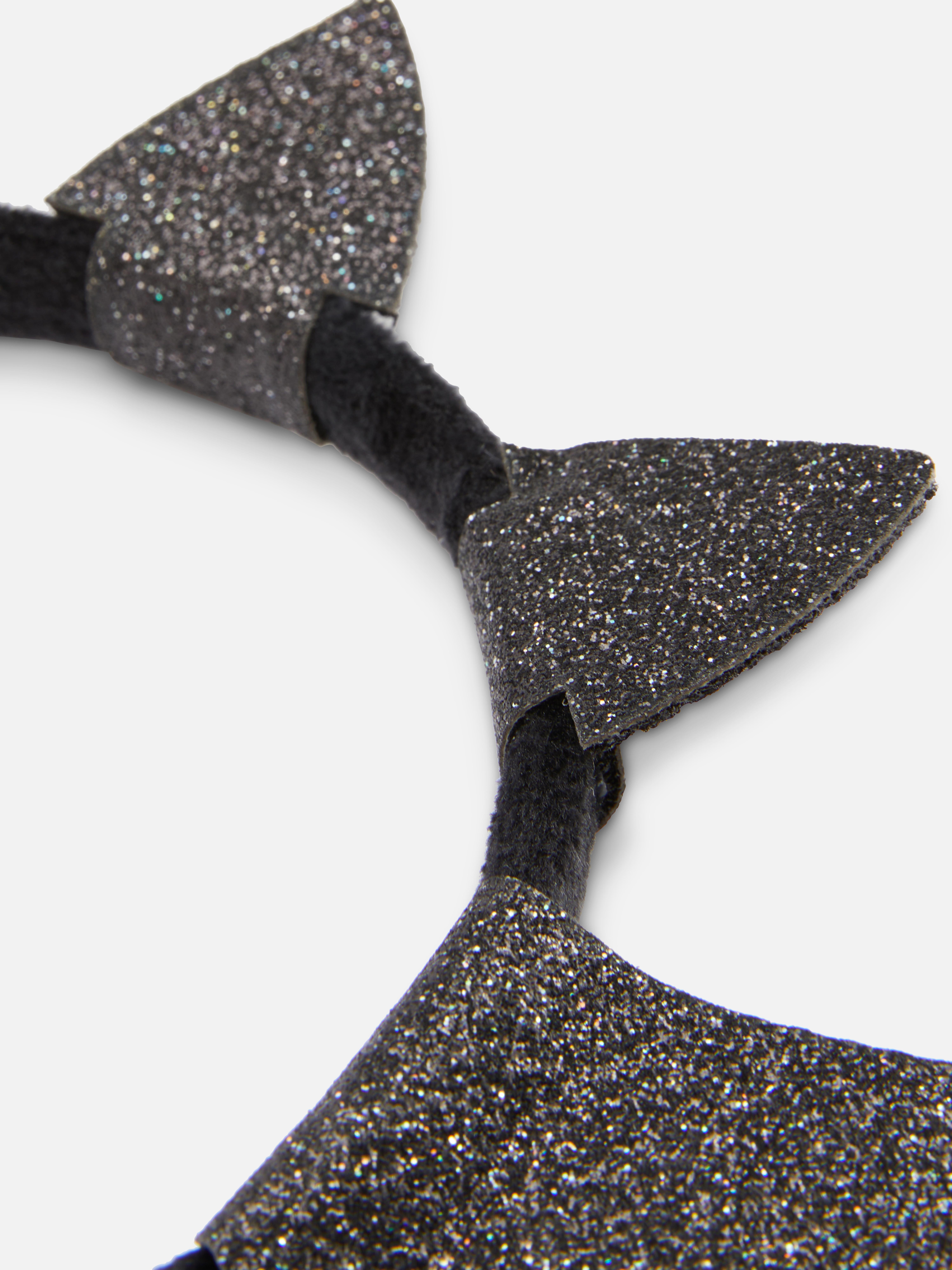 Halloween Bat Wings Glitter Headband