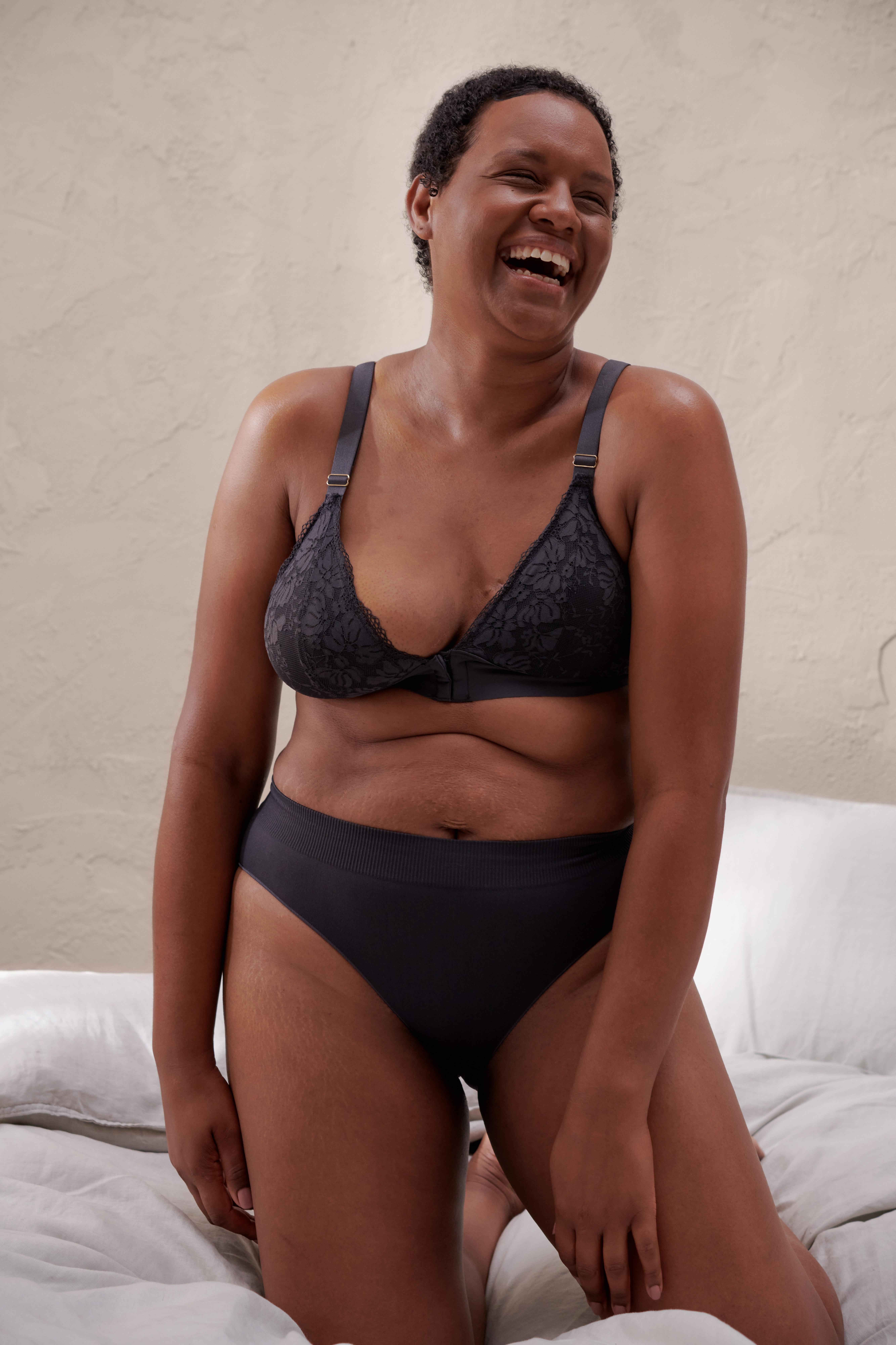 Post-Surgery Front Fastening Lace Bralette