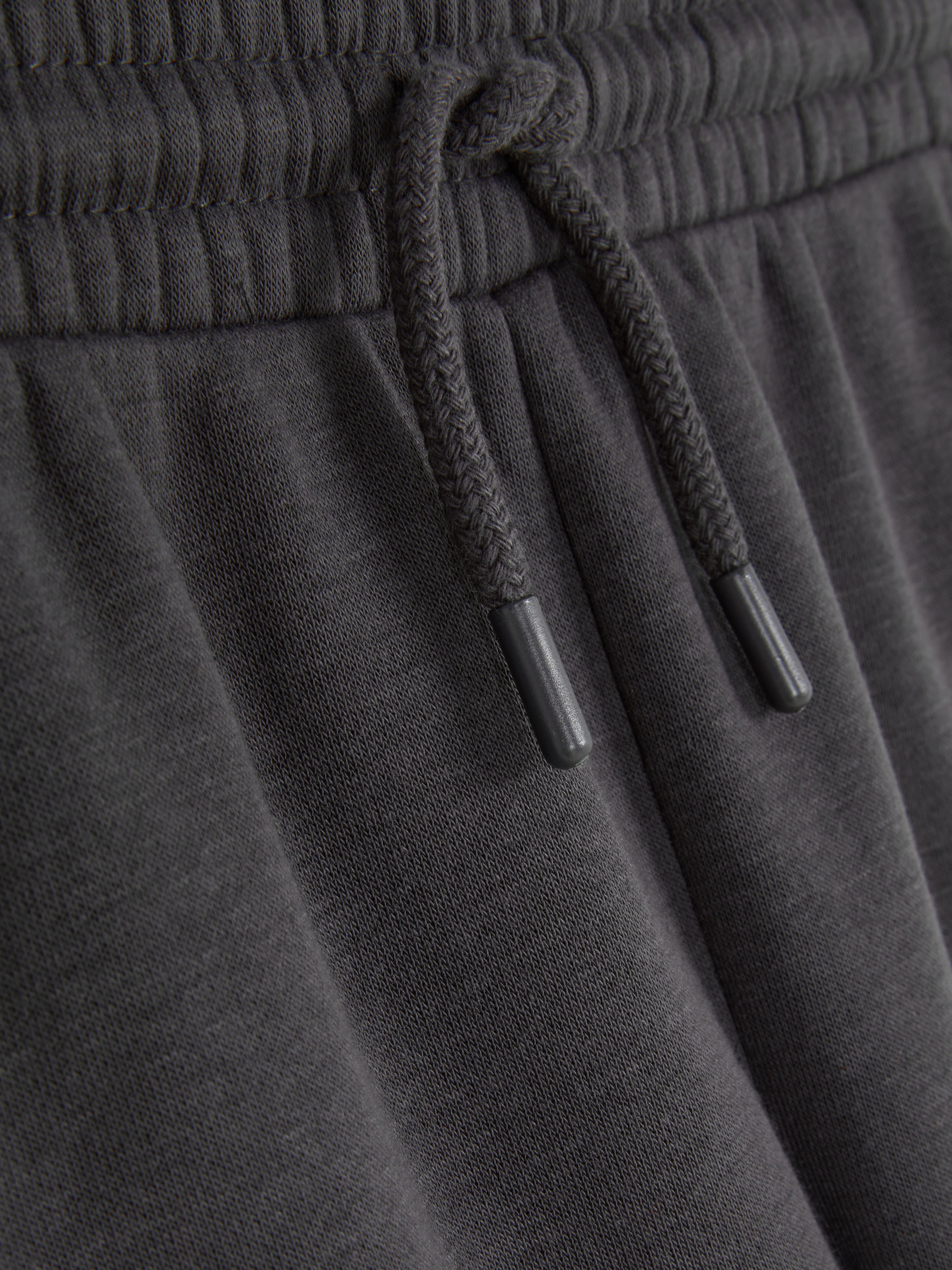 Pantaloni da tuta con inserti in tessuto ottomano