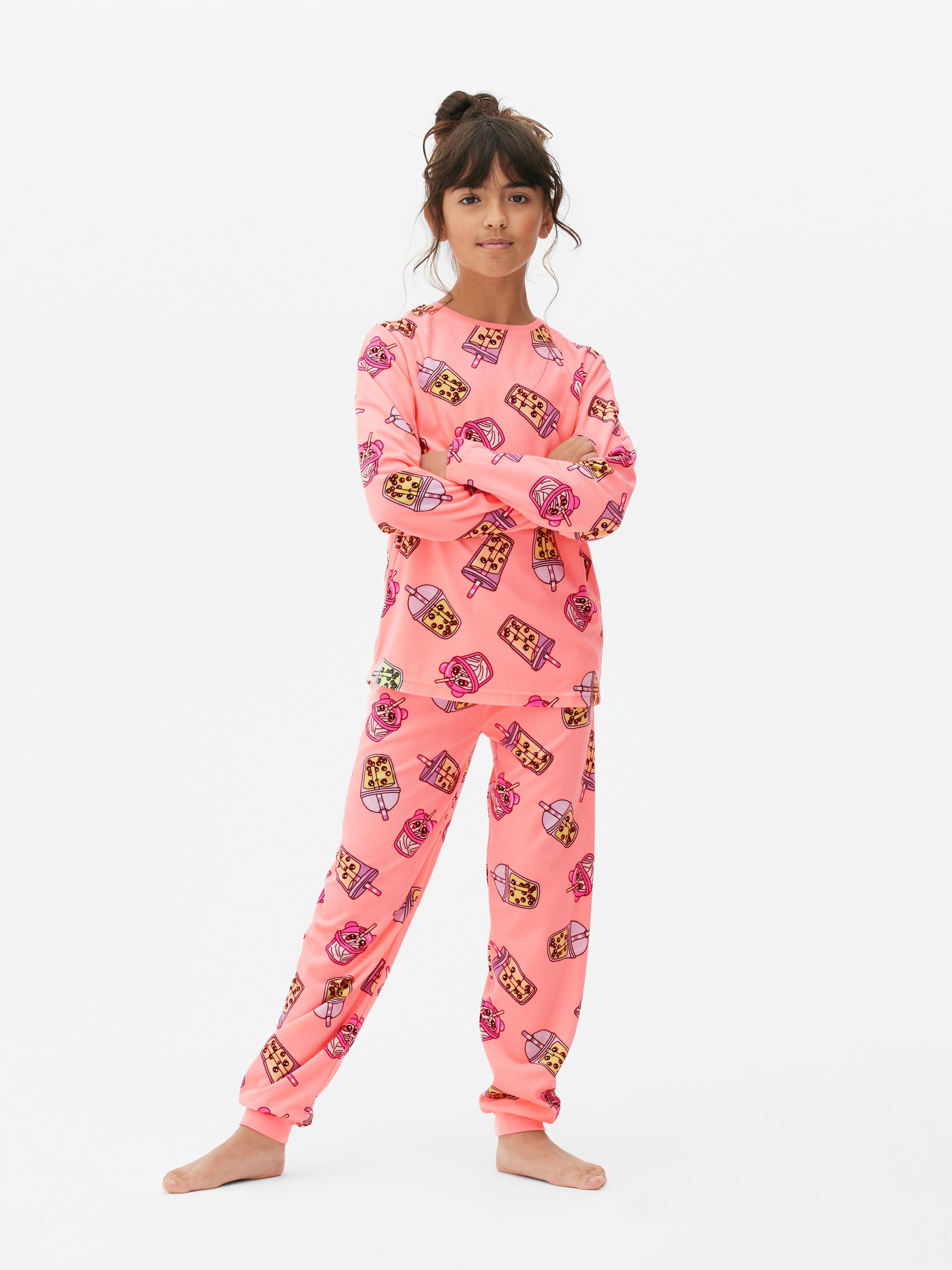 Bubble Tea Velour Pyjamas