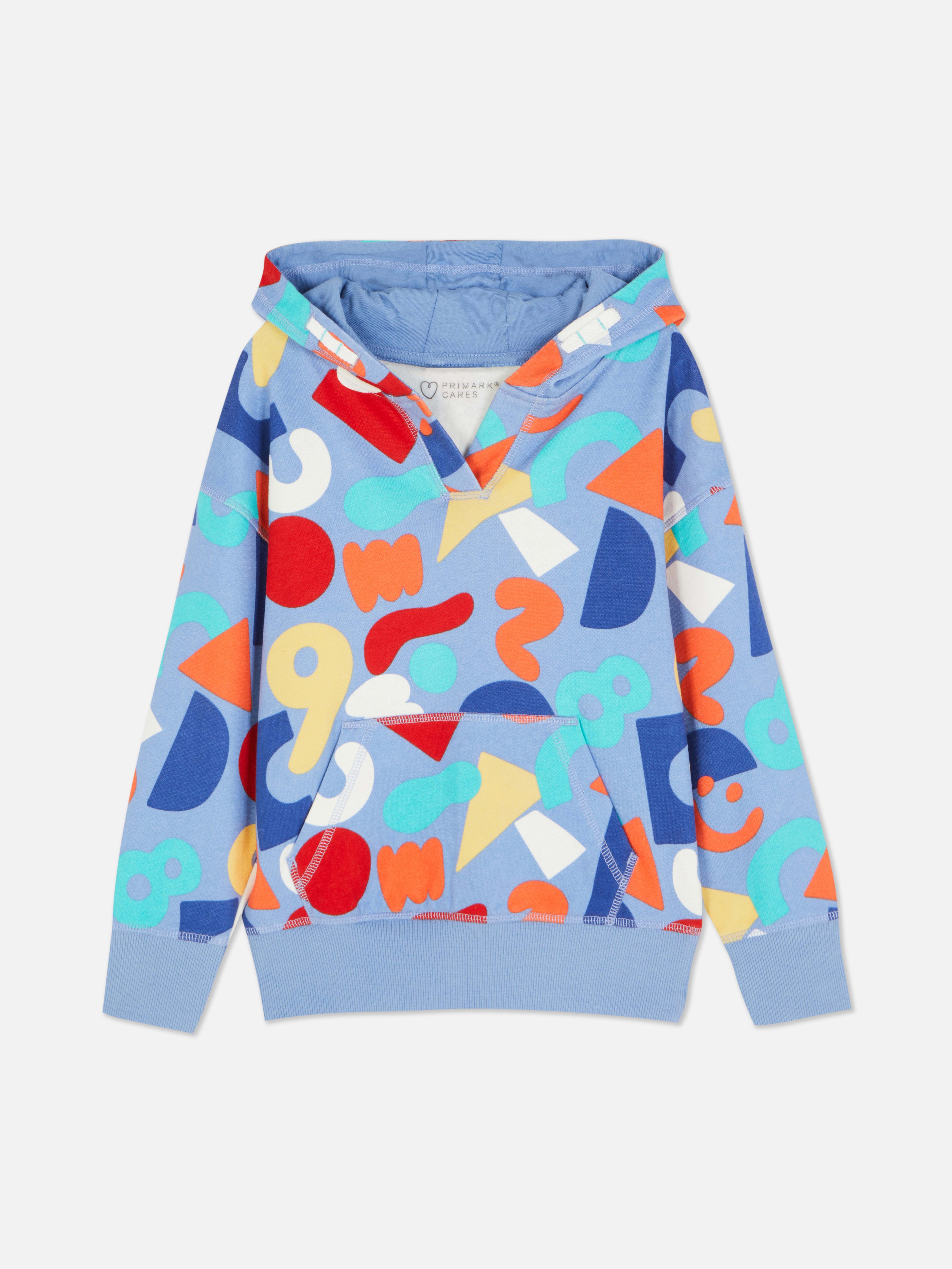 Co-ord Abstract Print Hoodie