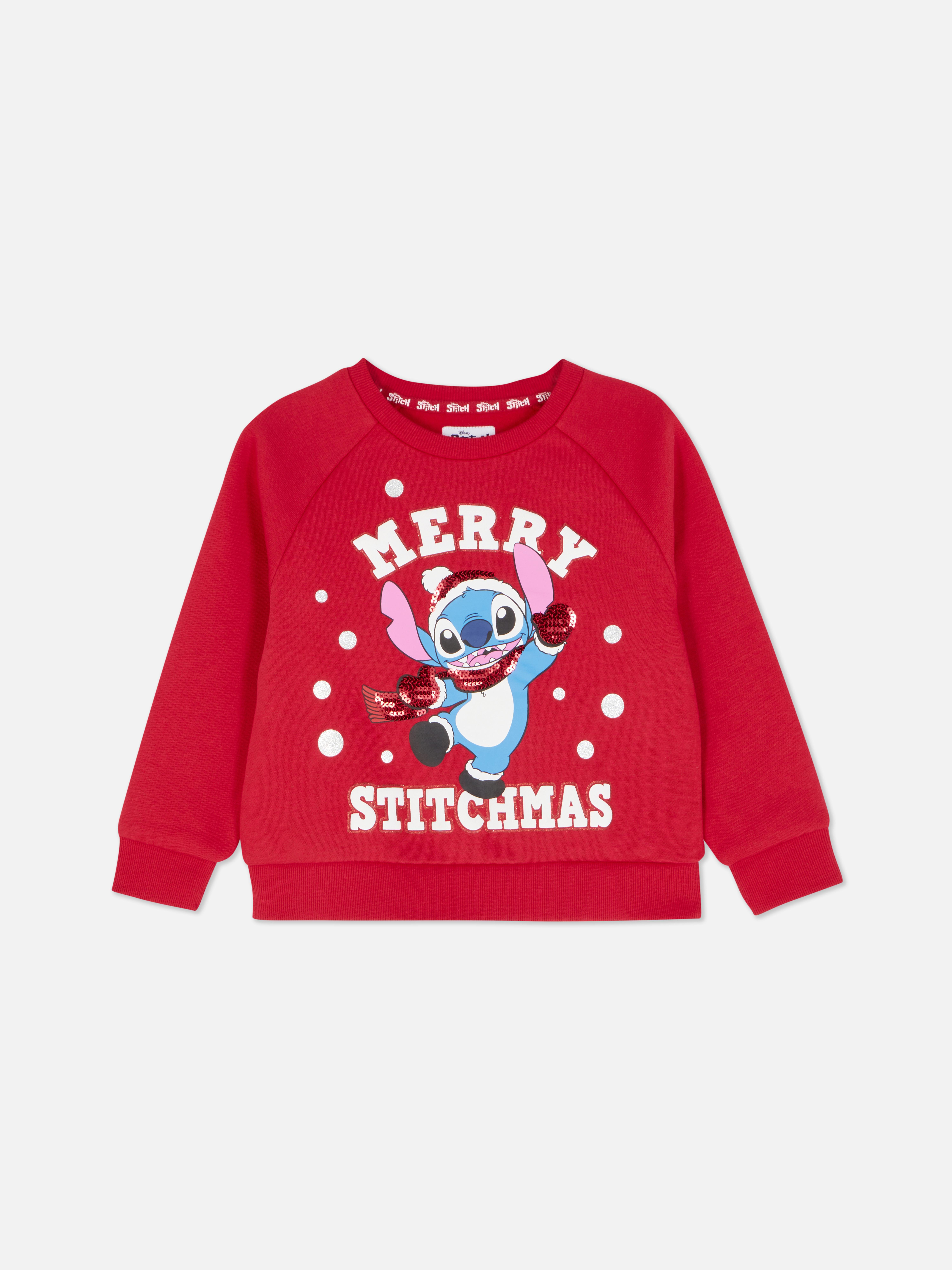 „Disney Stitch“ Weihnachts-Sweatshirt für Kinder