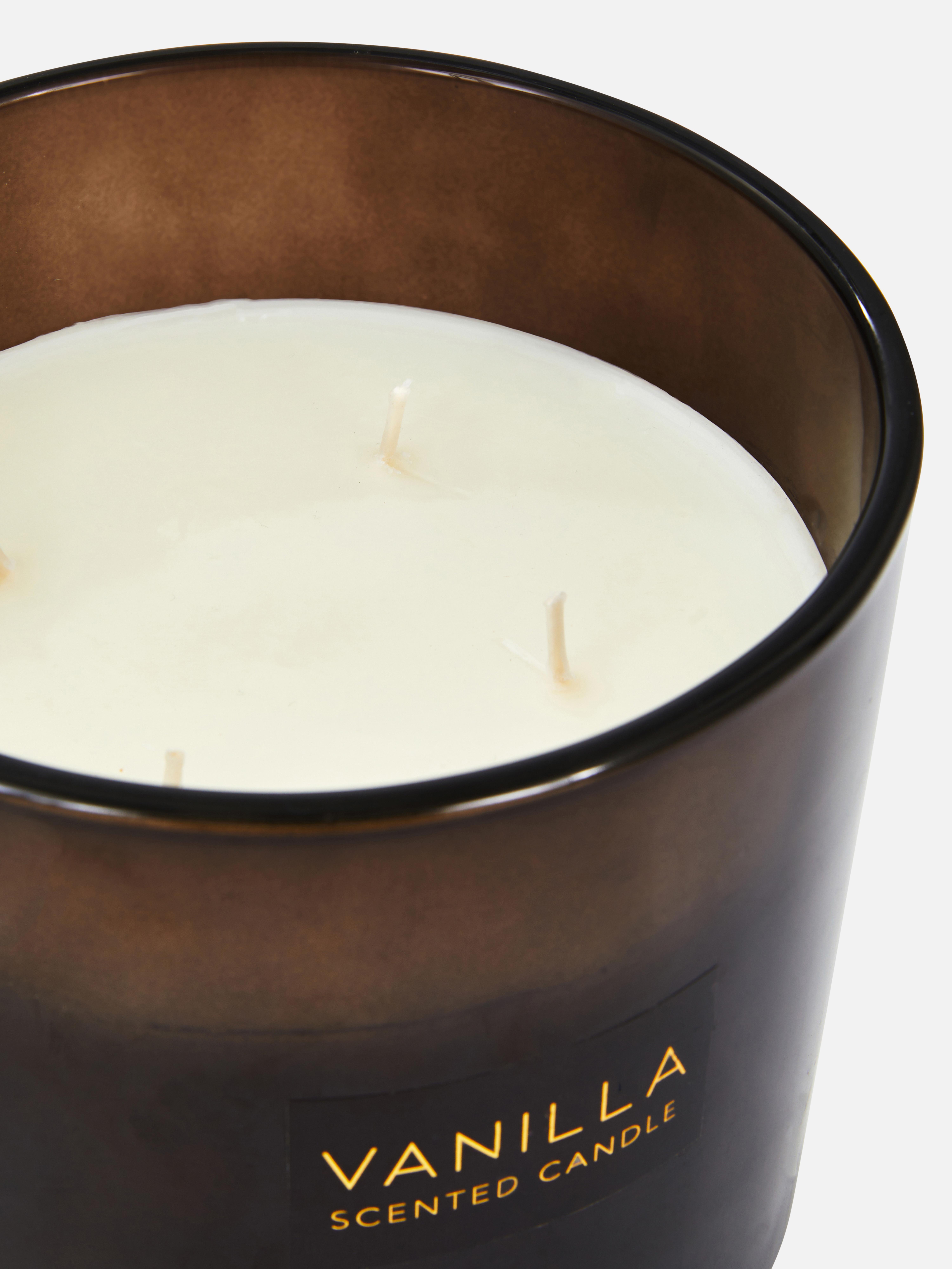 Vela perfumada de mecha múltiple
