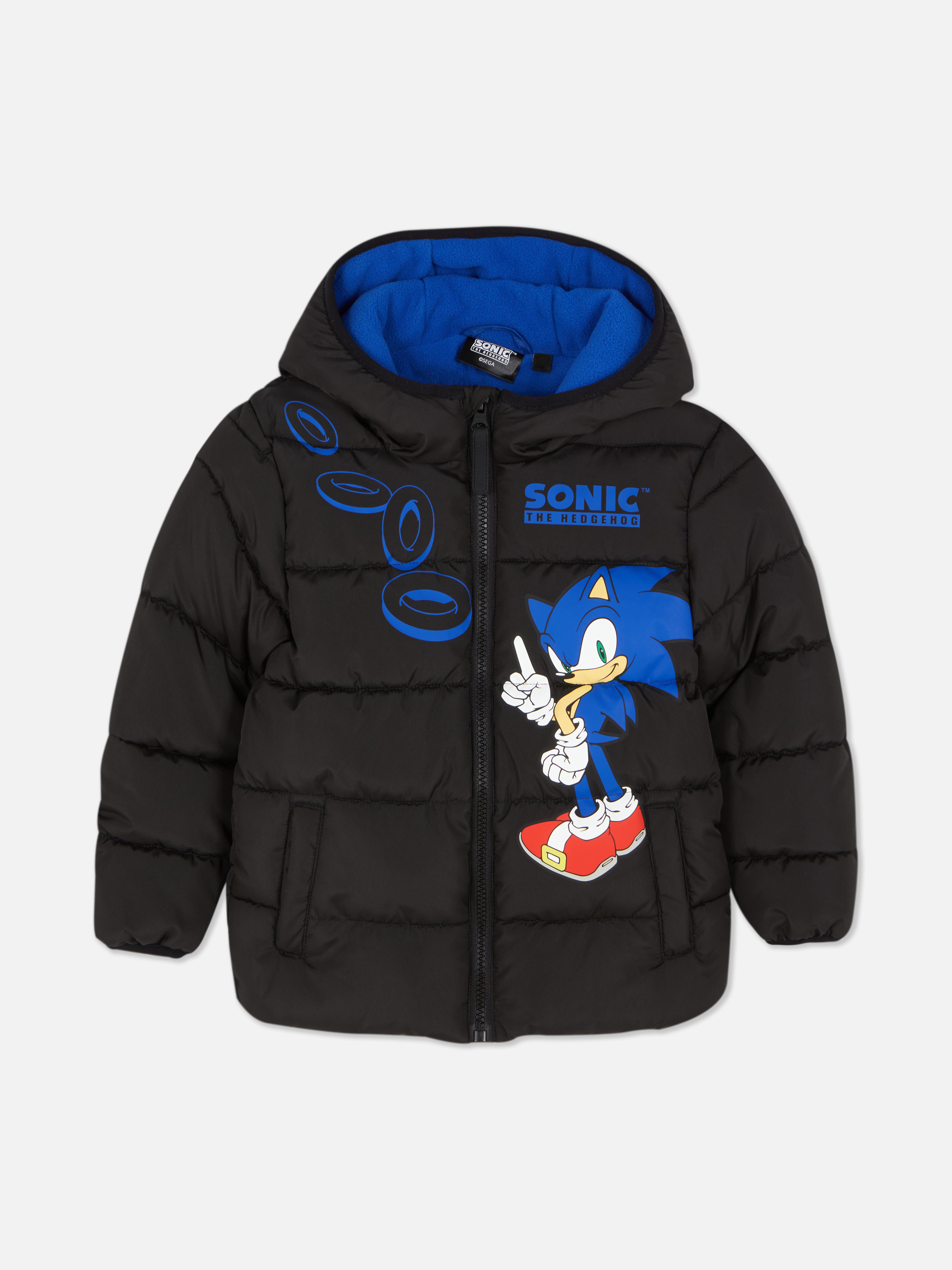 Sonic The Hedgehog Puffer Jacket