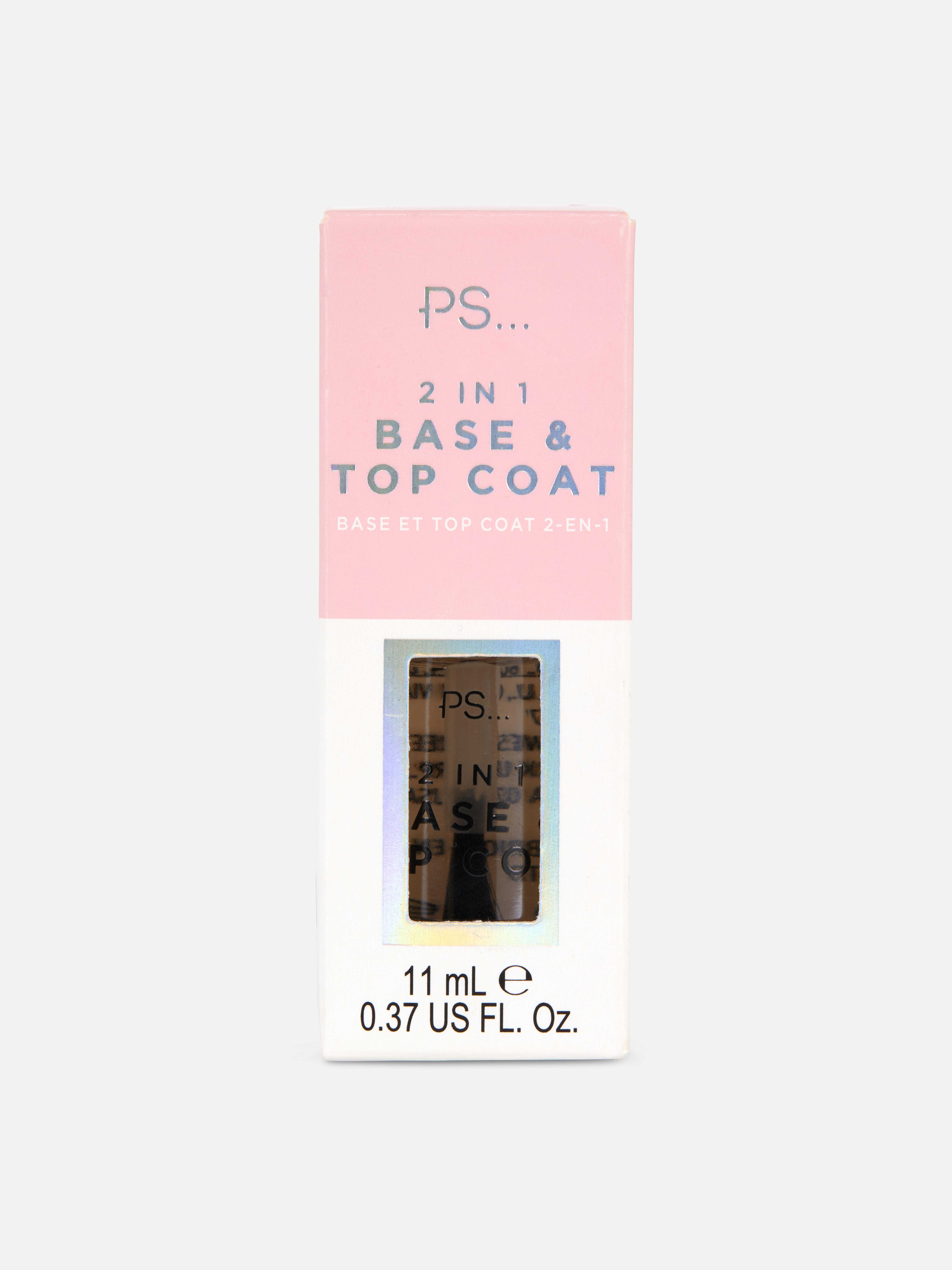PS... 2-in-1 Base and Top Coat Nail Polish