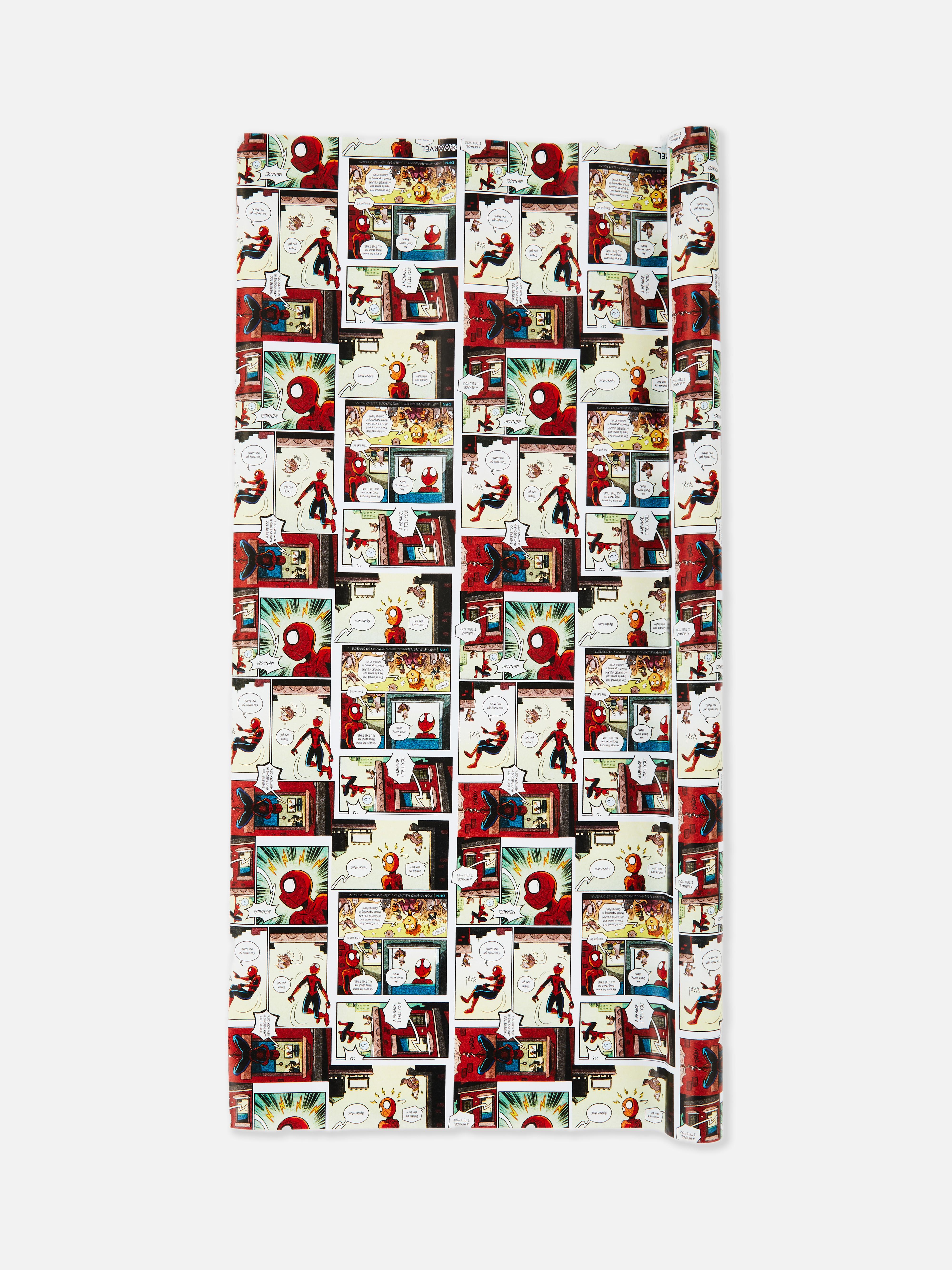 Marvel Spider-Man Comic Wrapping Paper
