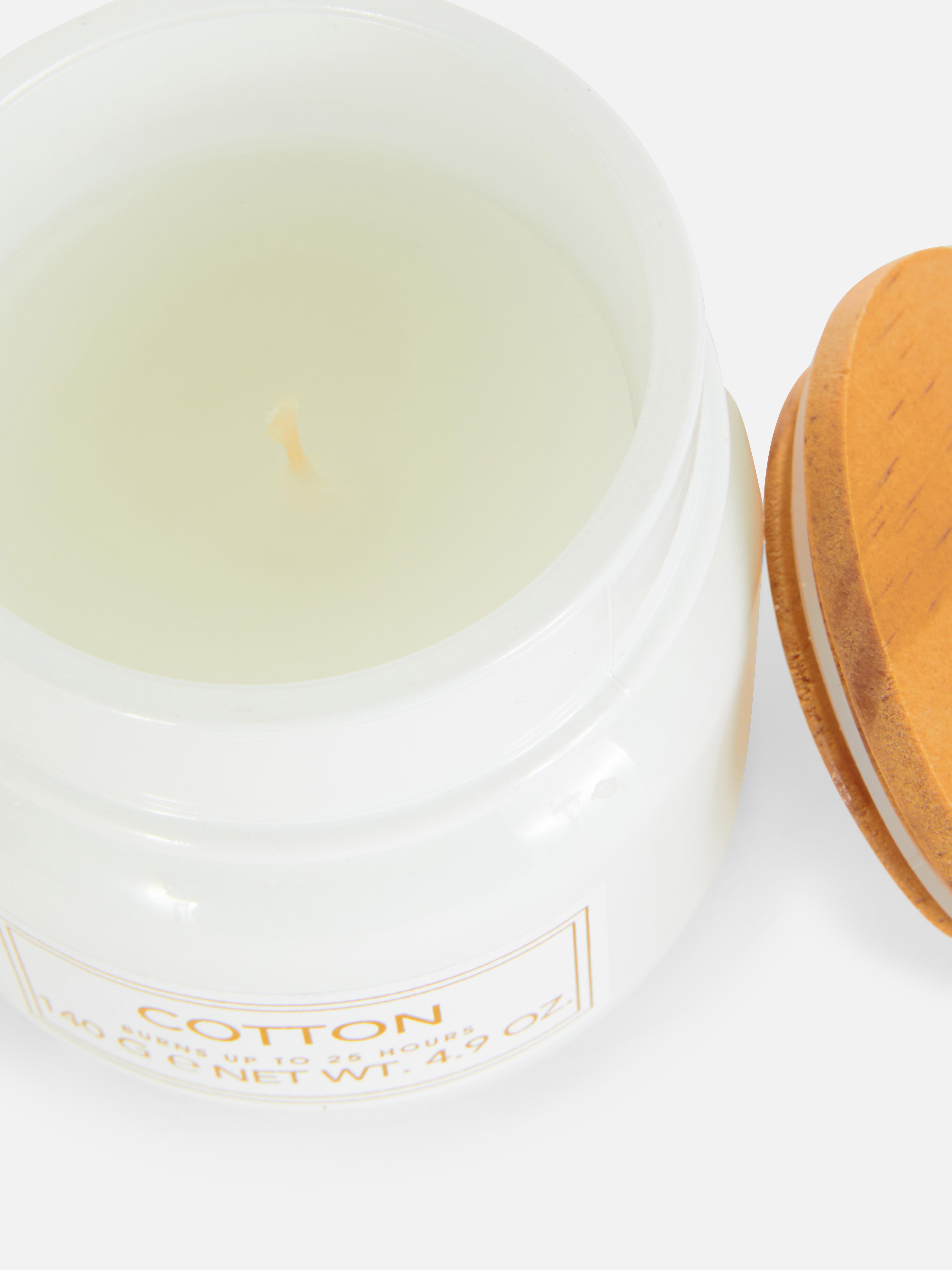 White Scented Candle In Jar Primark