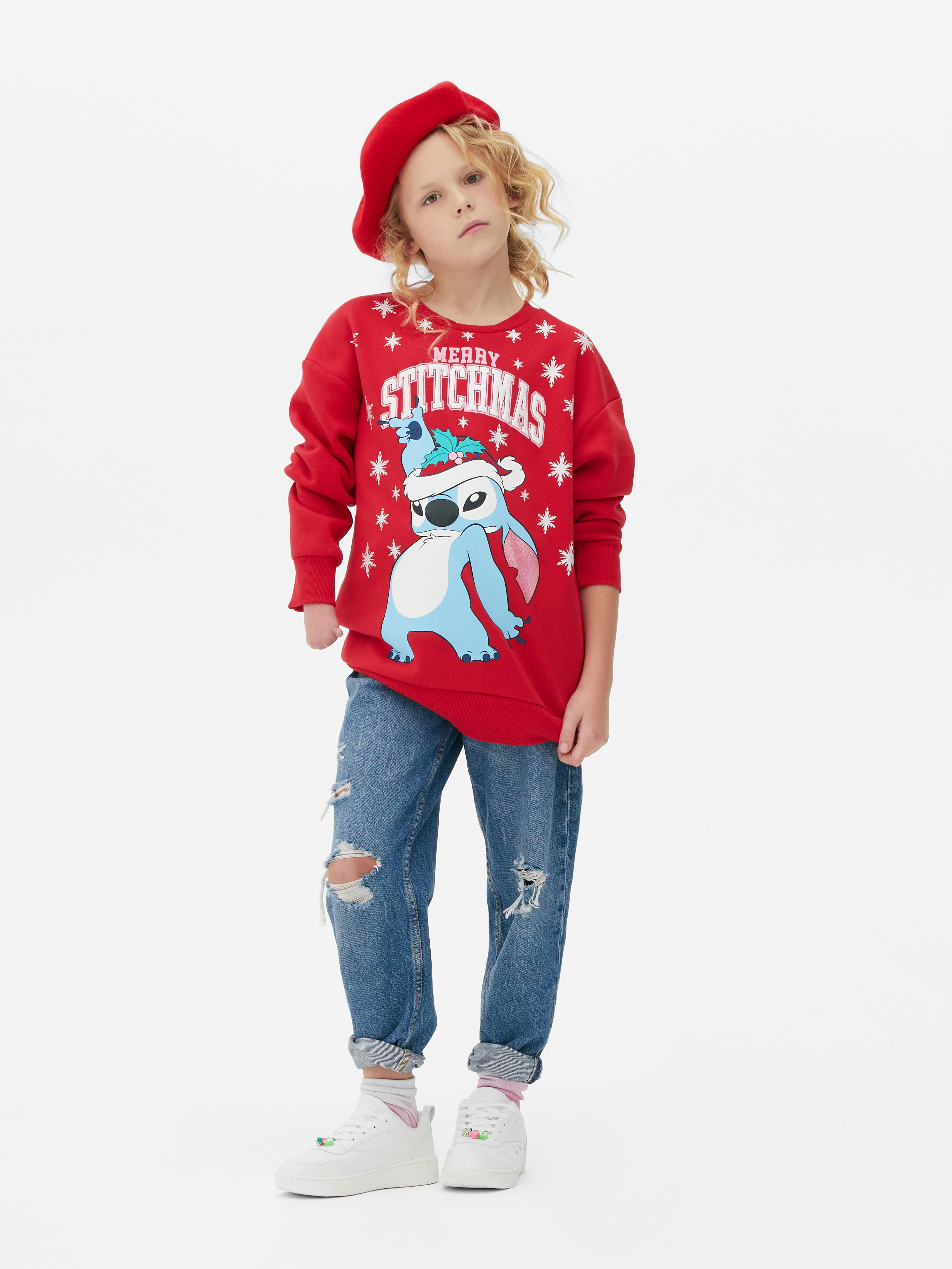 „Disney Lilo & Stitch“ Weihnachts-Sweatshirt
