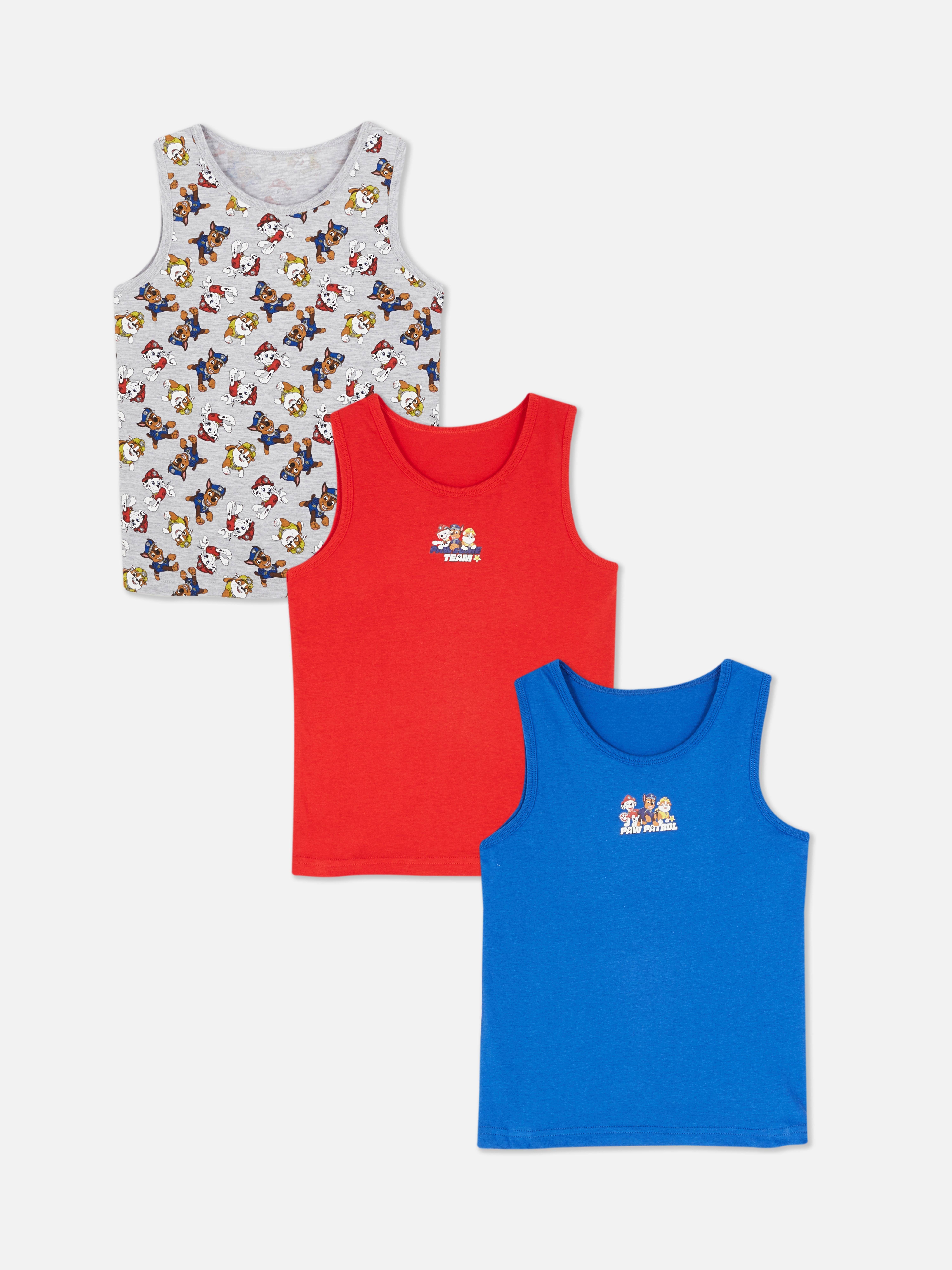 3pk PAW Patrol Underwear Vests