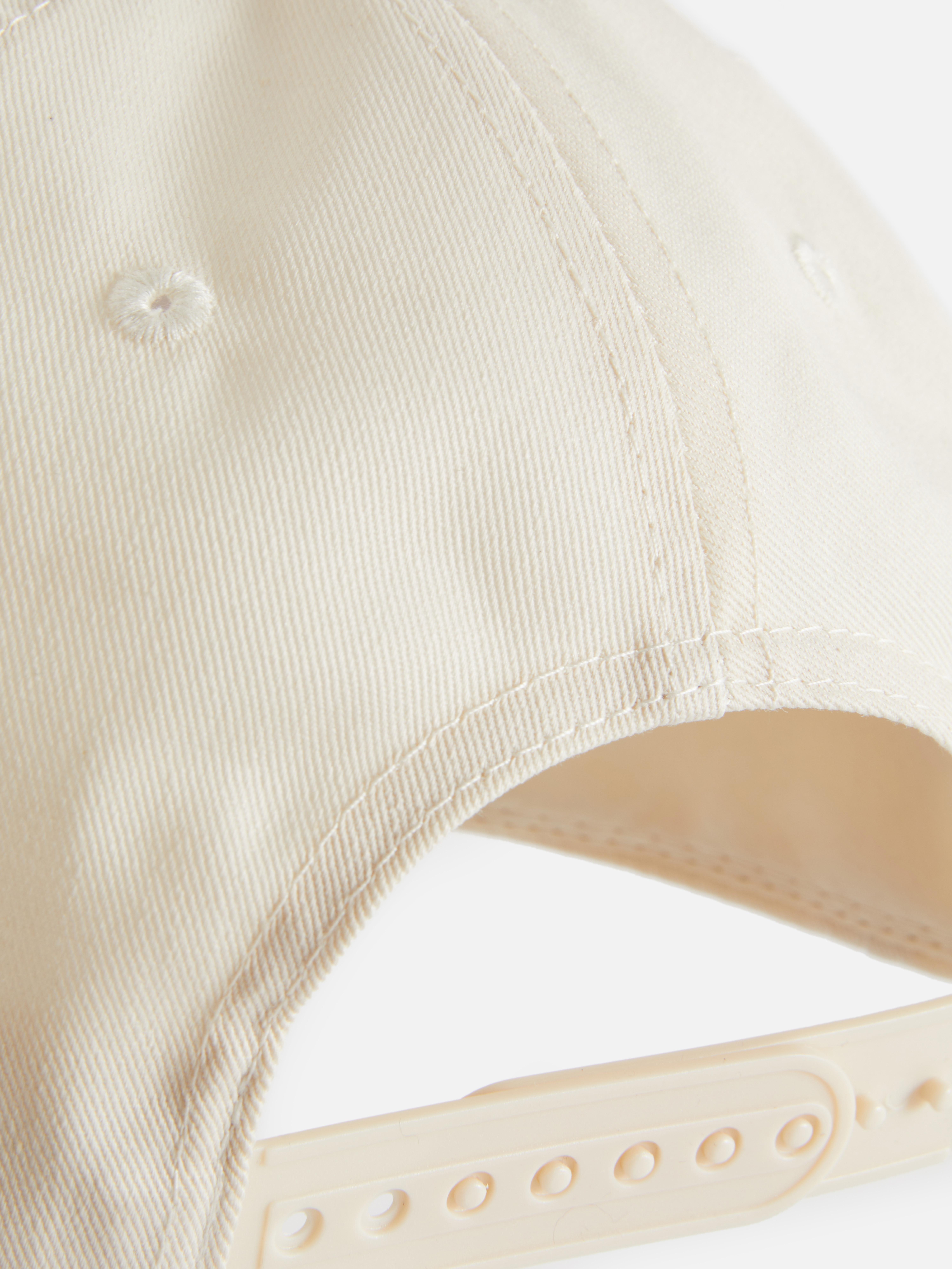 Mens Ecru Essential Baseball Cap Primark