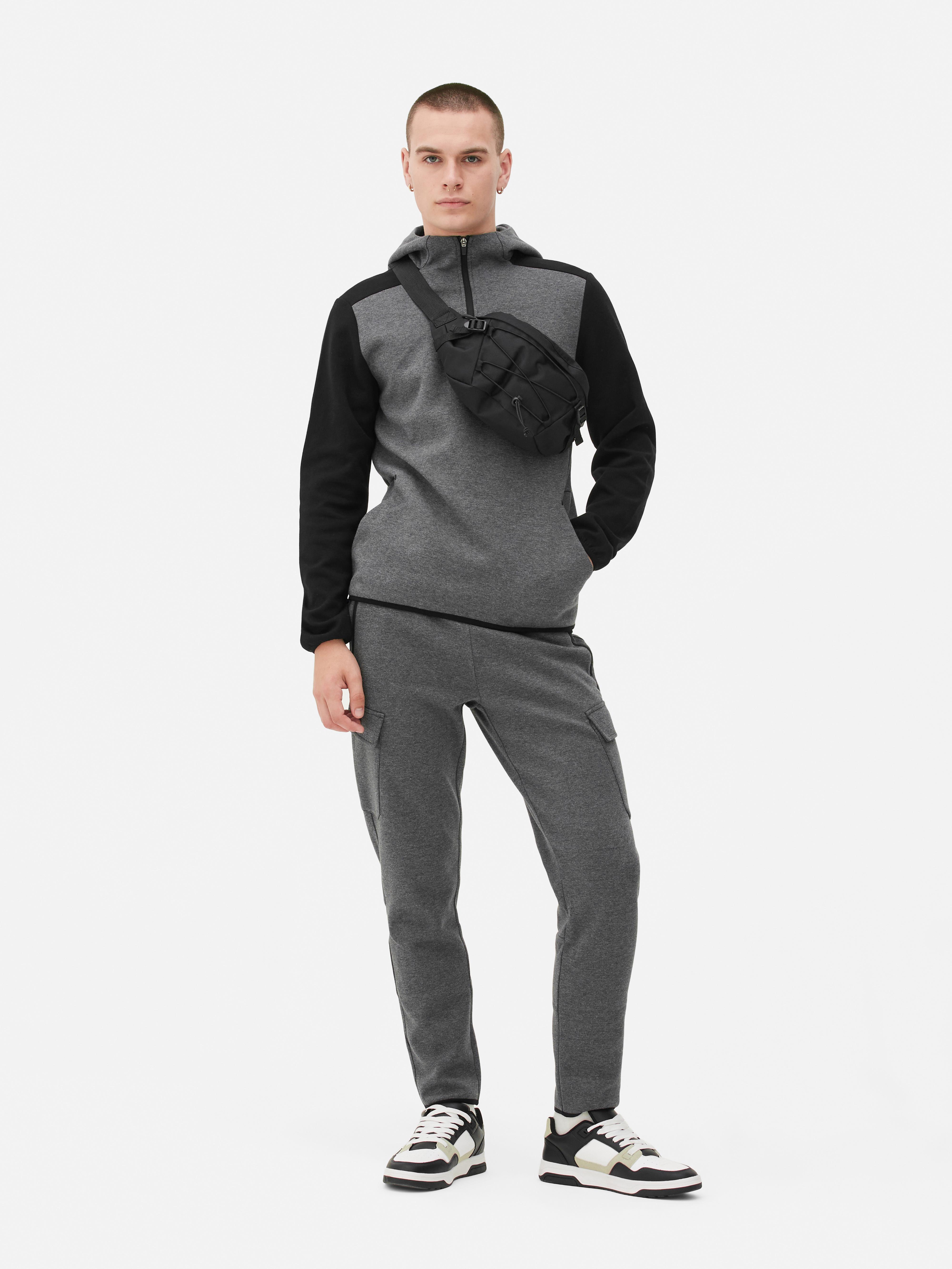 Bonded Quarter-Zip Hoodie | Primark
