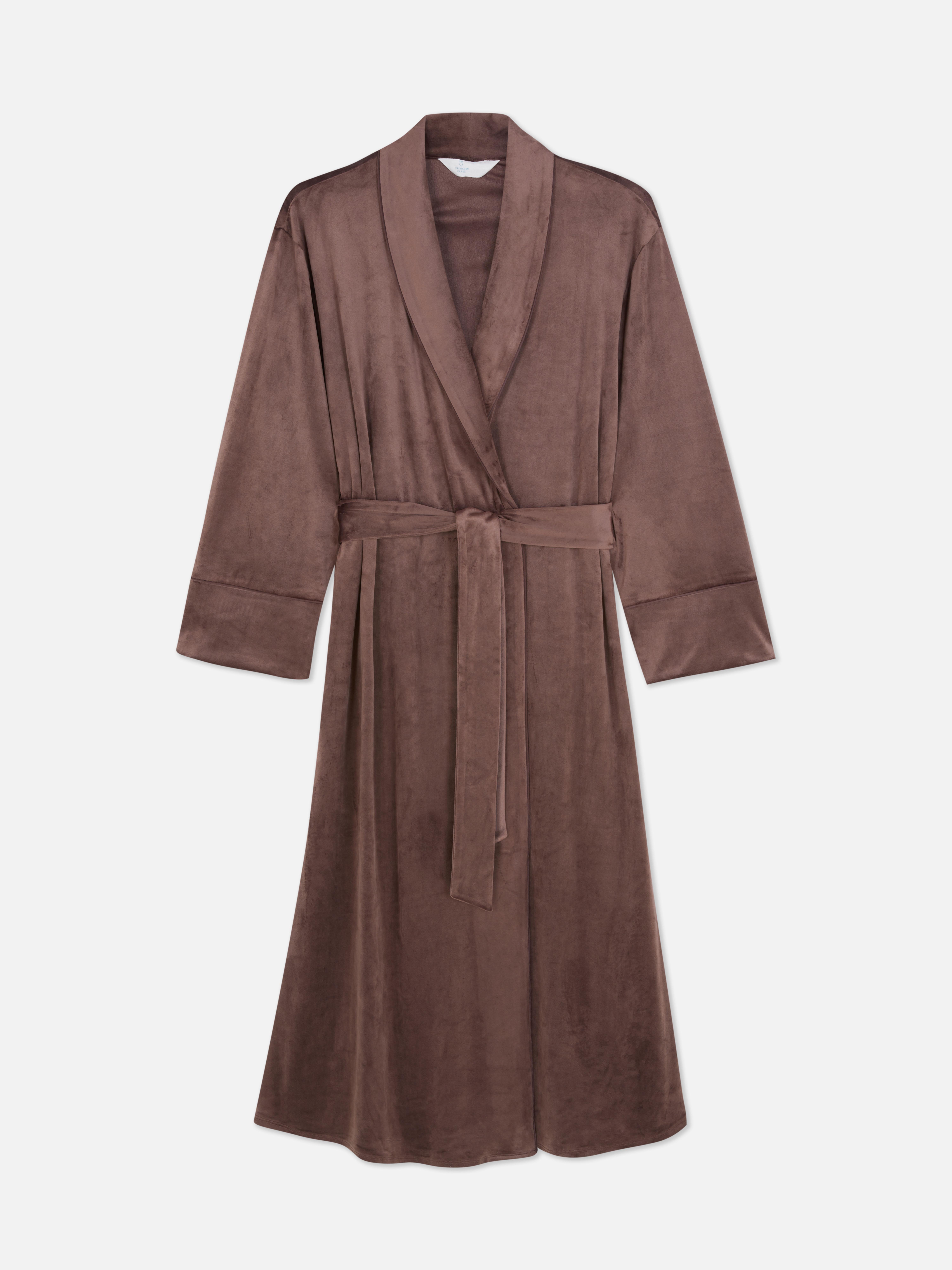 Velour Full-Length Robe