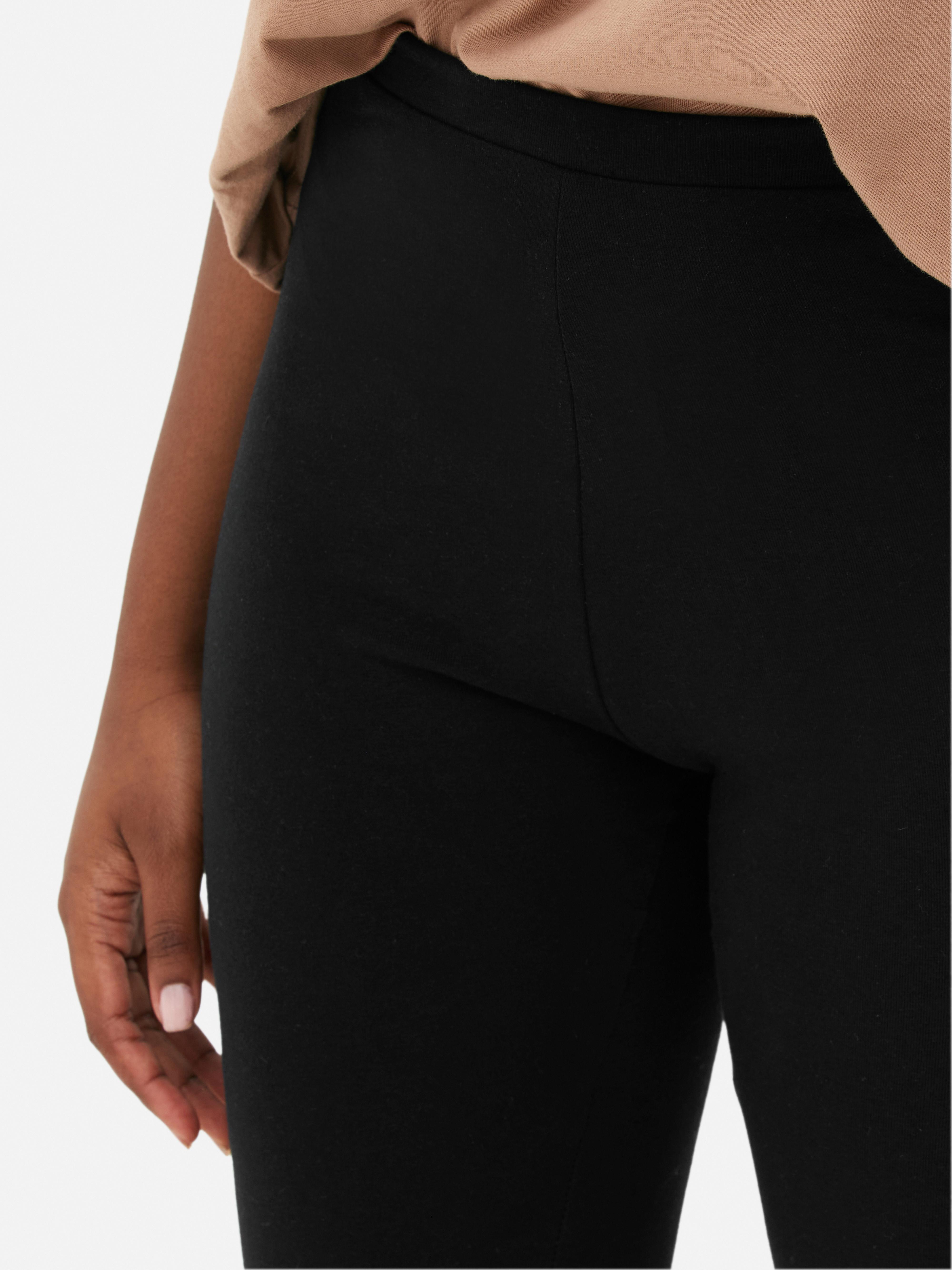 PRIMARK Women's Black Cotton Leggings - Casual Pants - Size XL - NEW