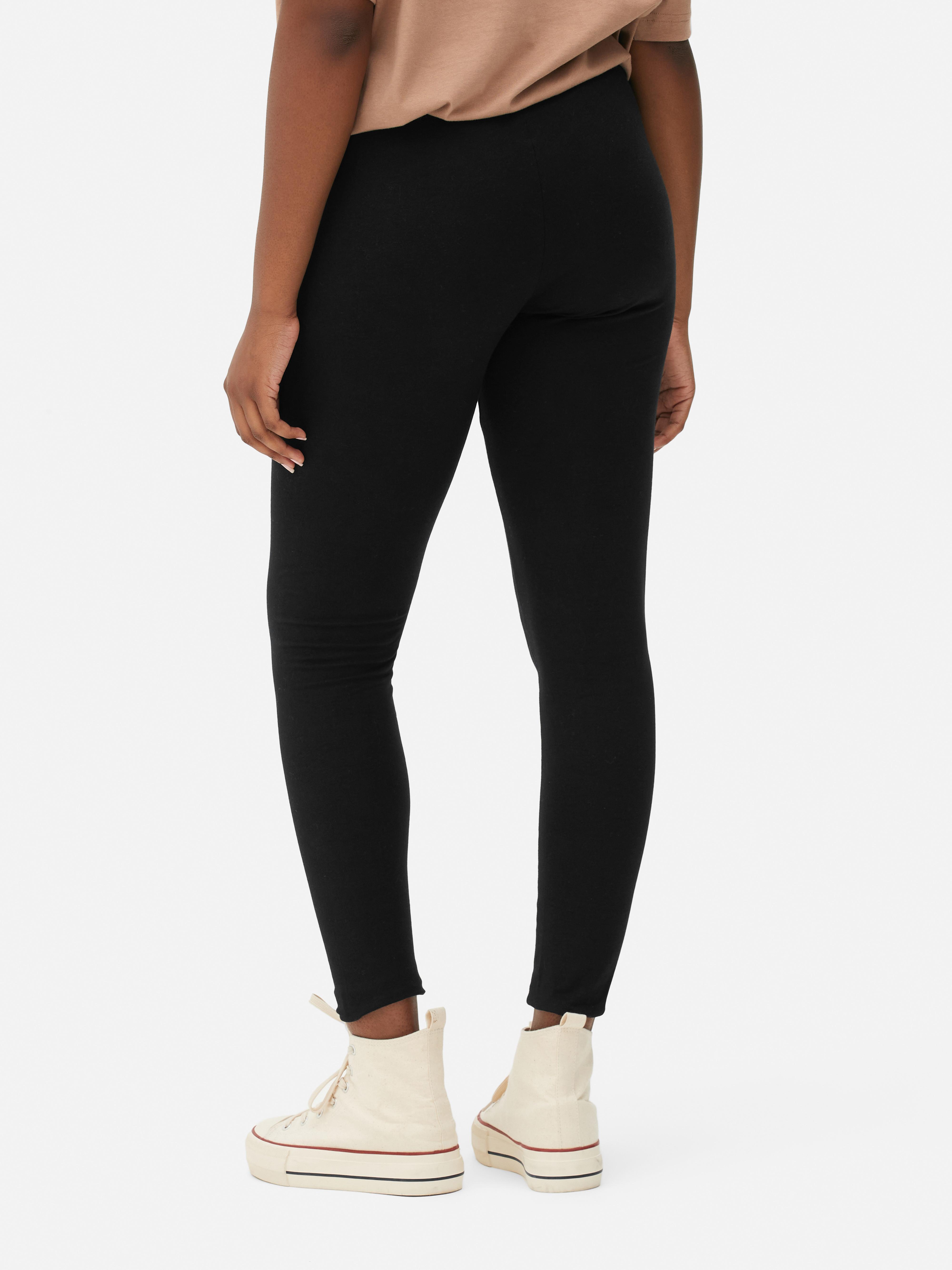 High-Waisted Flared Jersey Leggings