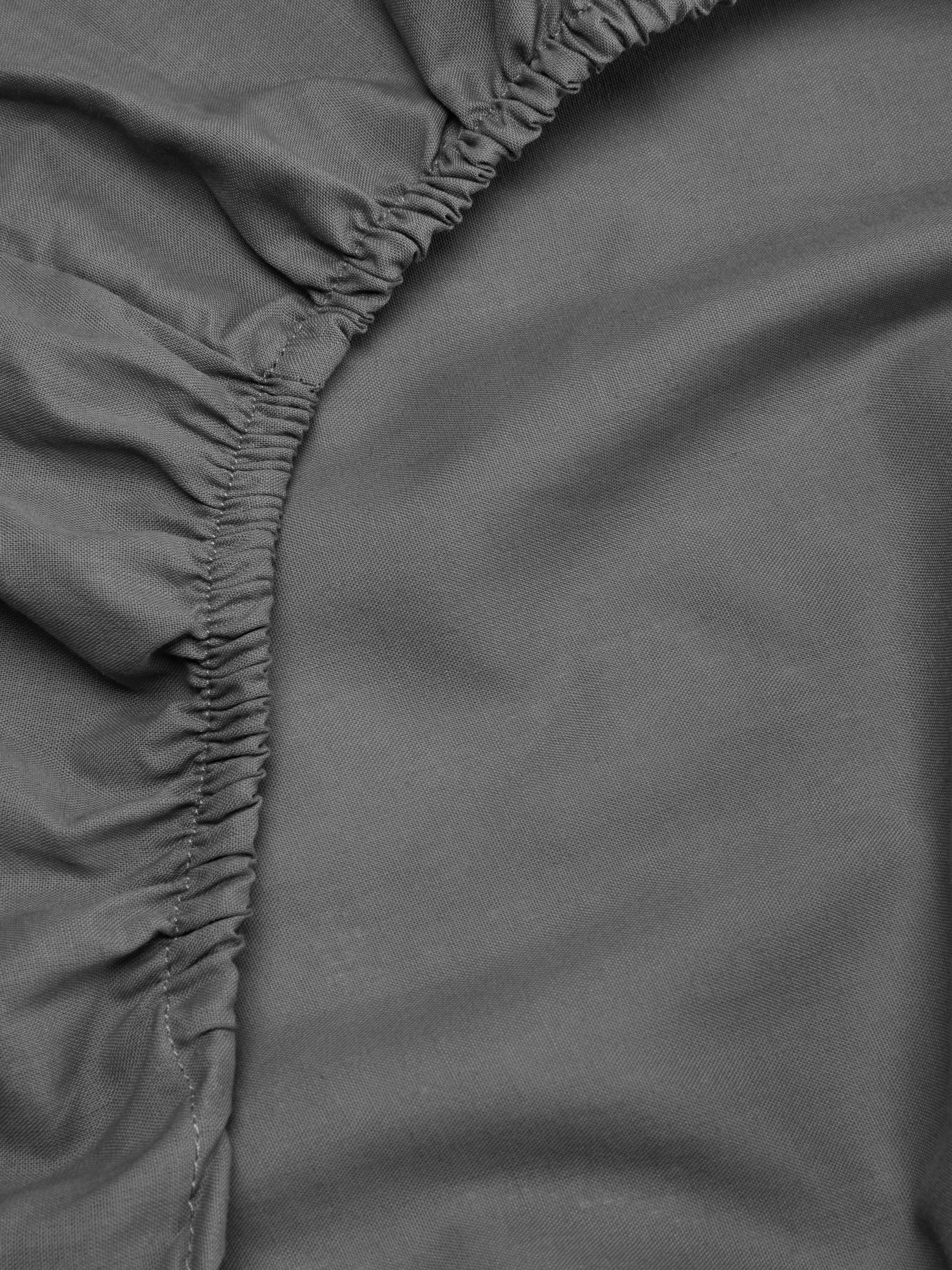 Drap housse en coton pour lit king size