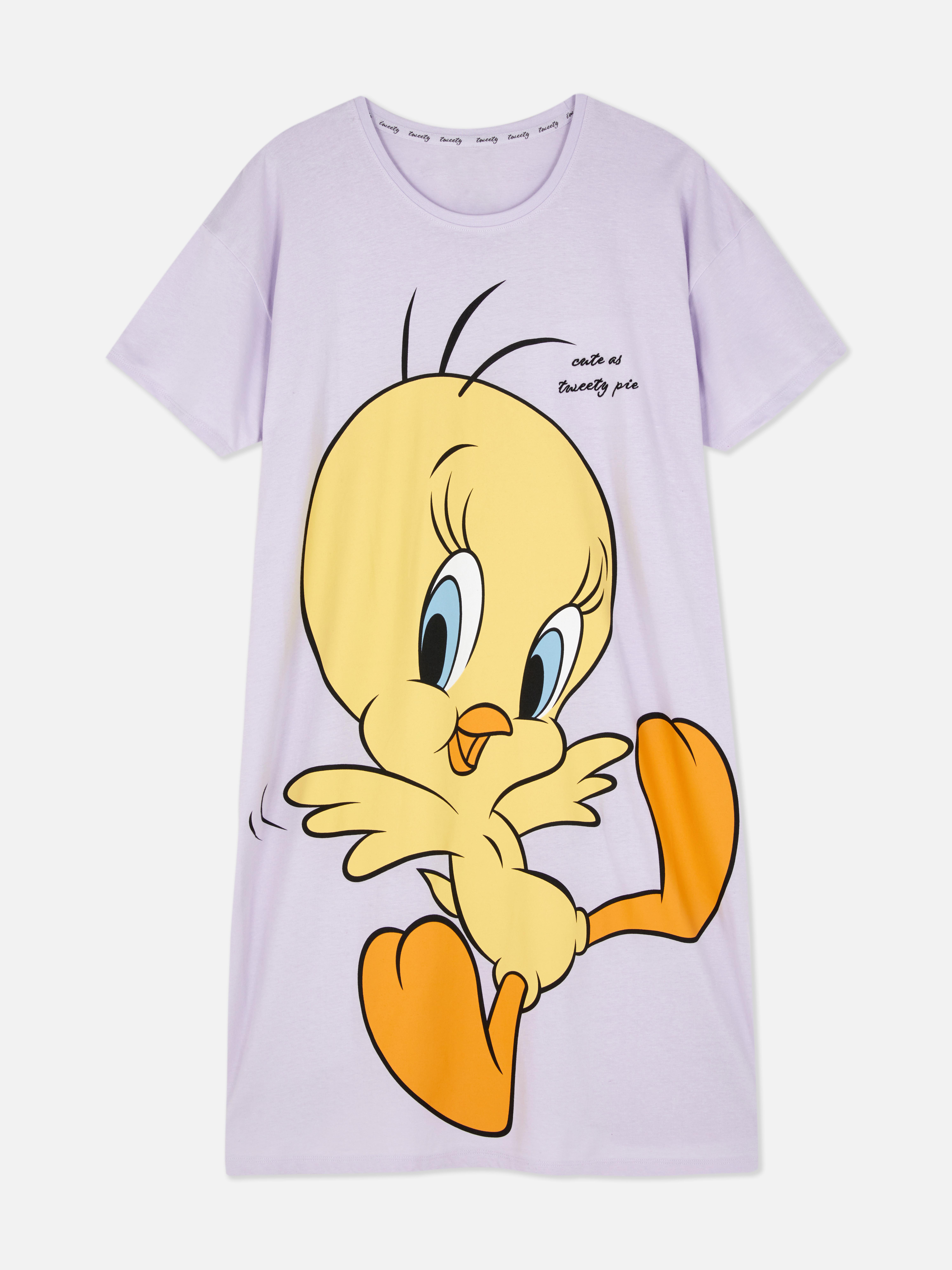 Looney Tunes Tweety Pie Maternity Sleep T-Shirt