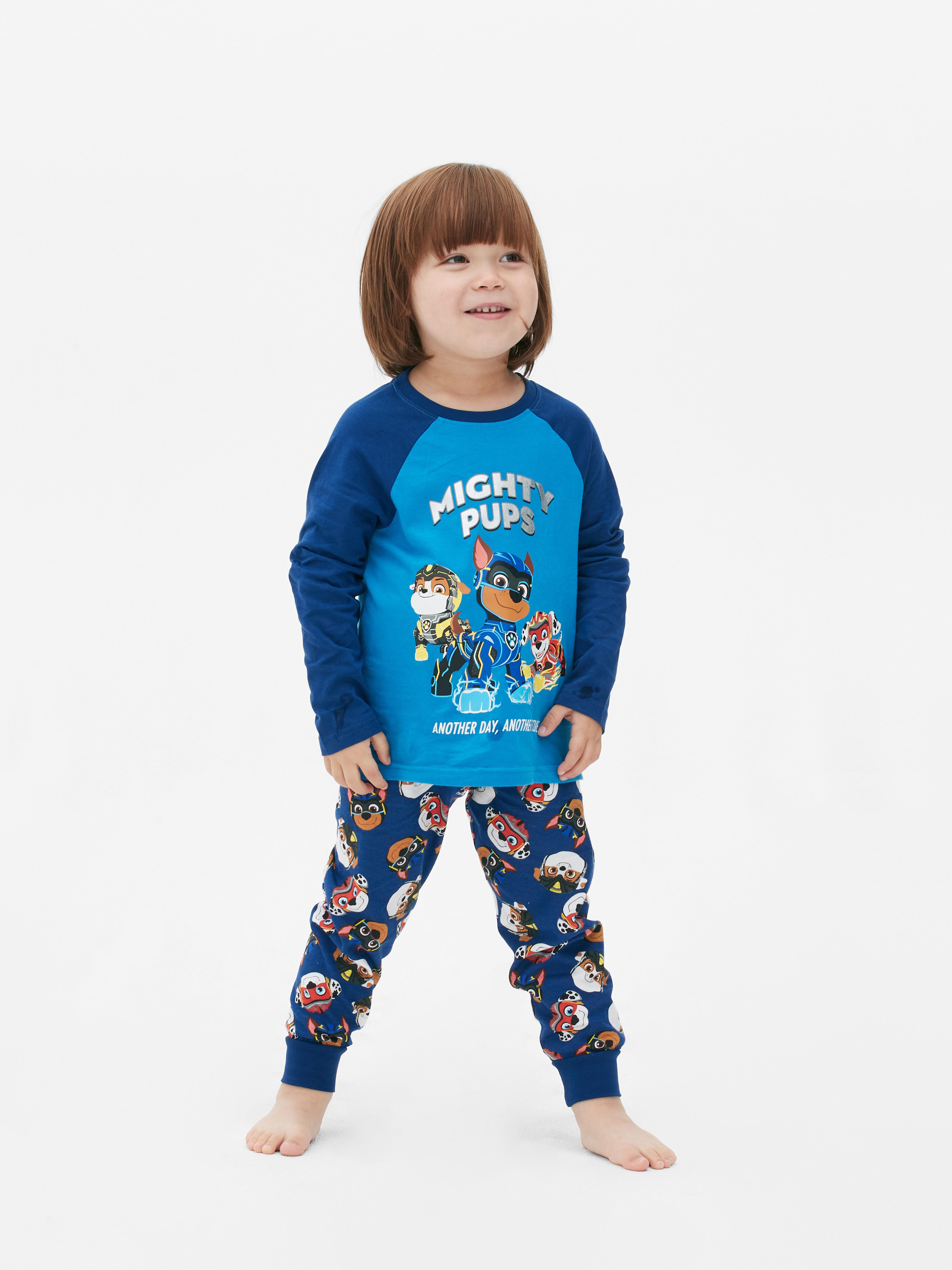 Pyjama court Pat Patrouille bleu enfant news