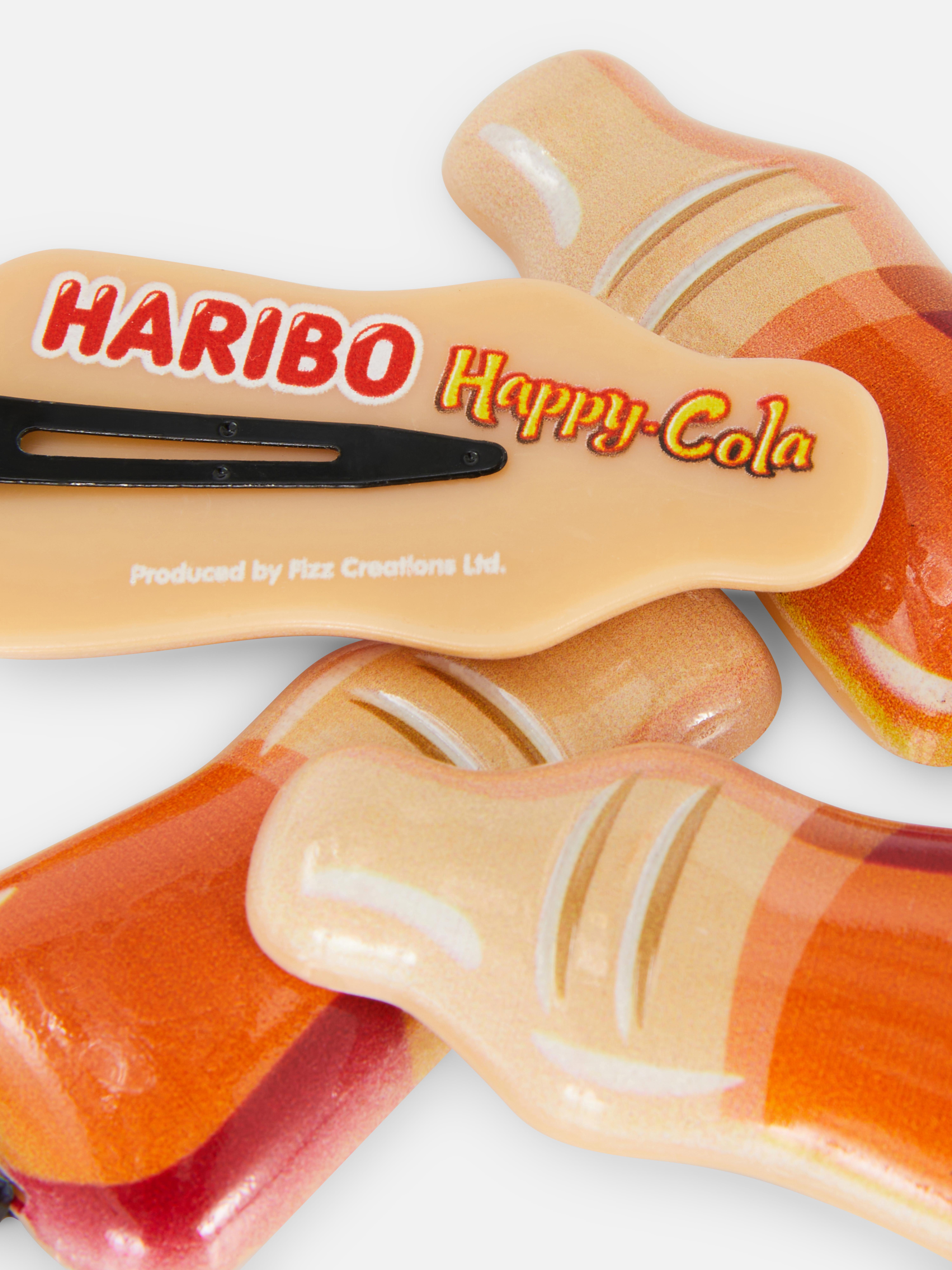 Lot de 4 barrettes sans pli Haribo