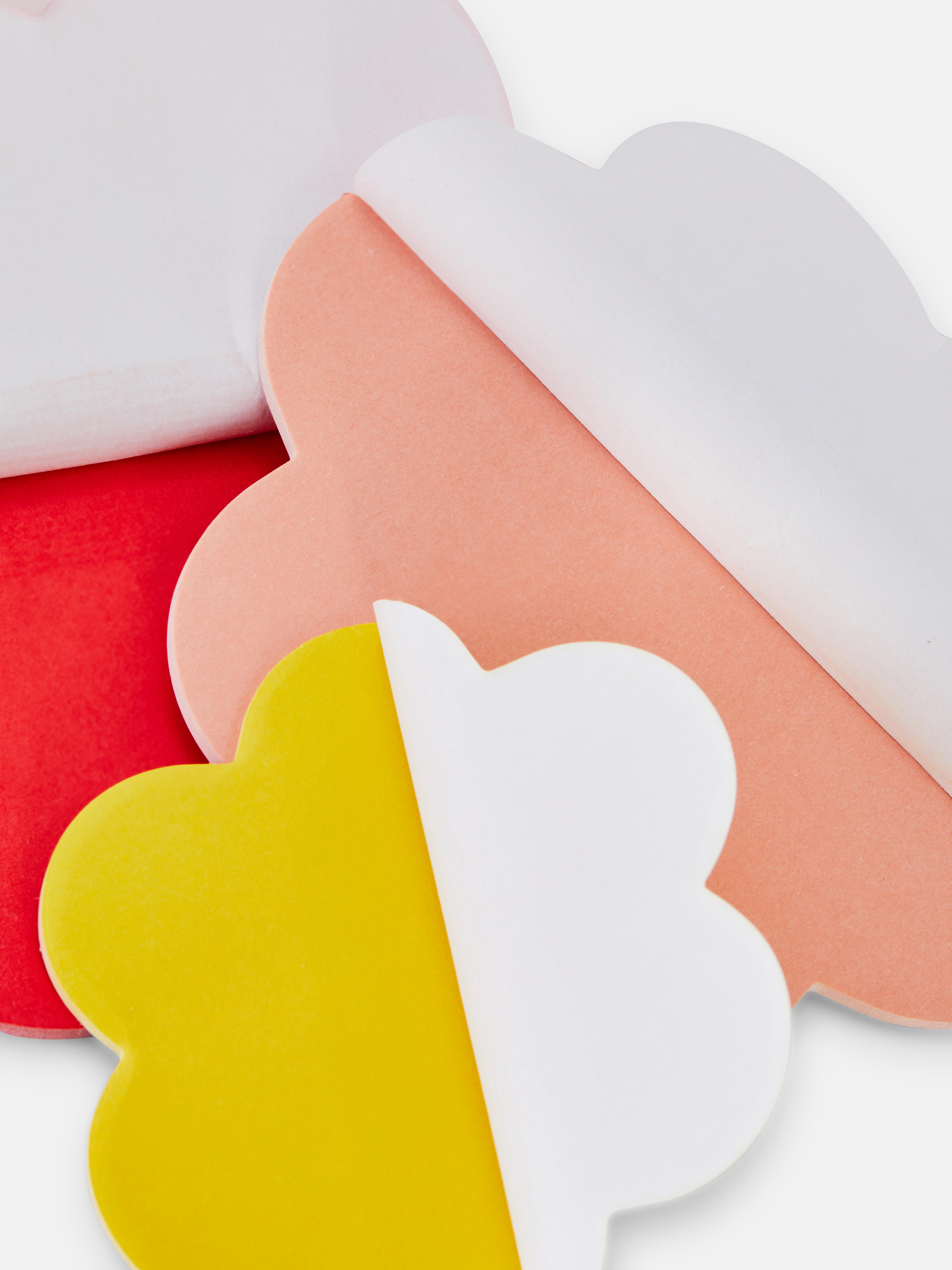 Note adezive în formă de nor