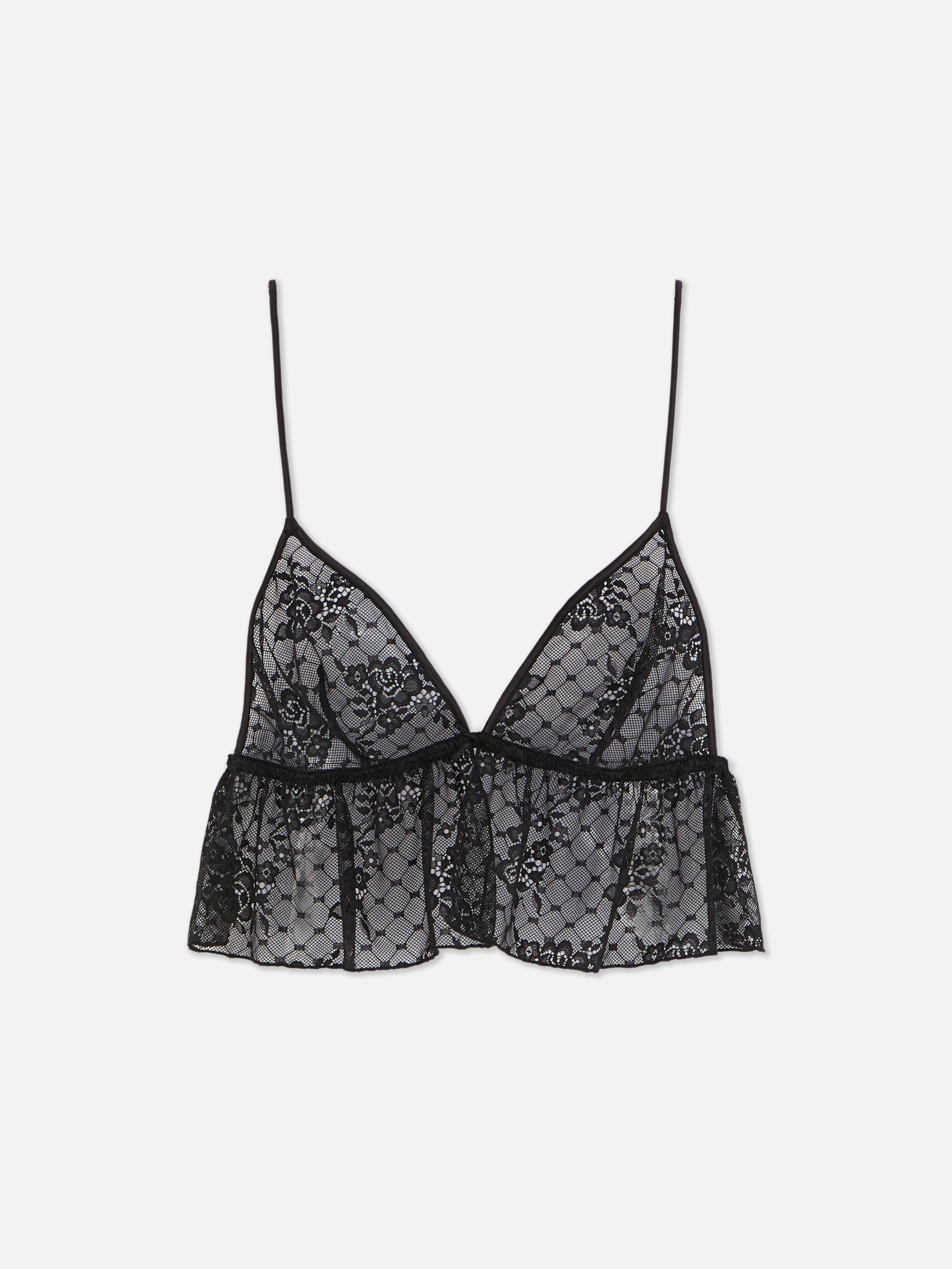 Floaty Lace Skirted Bralette