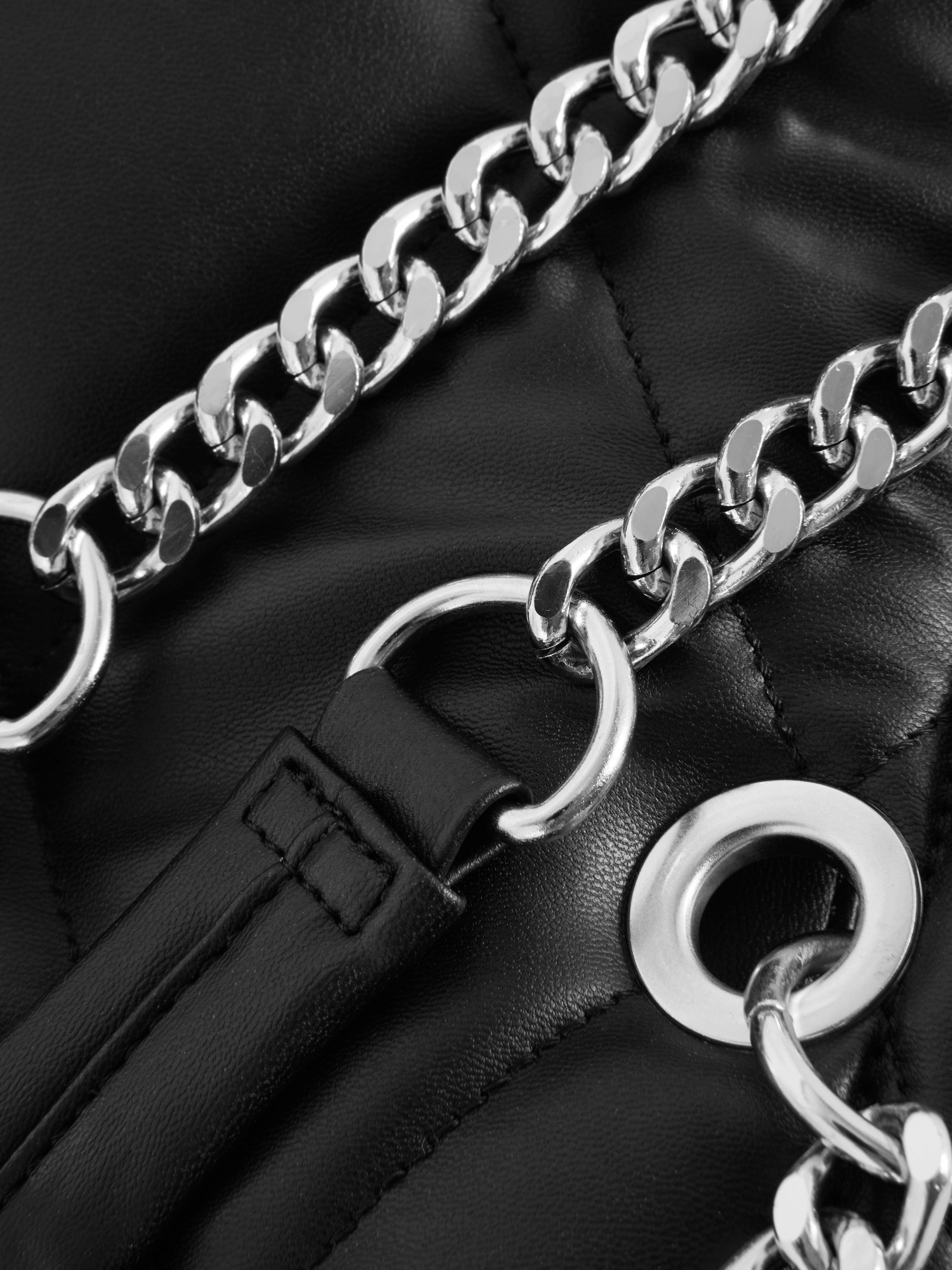 Borsa tote trapuntata