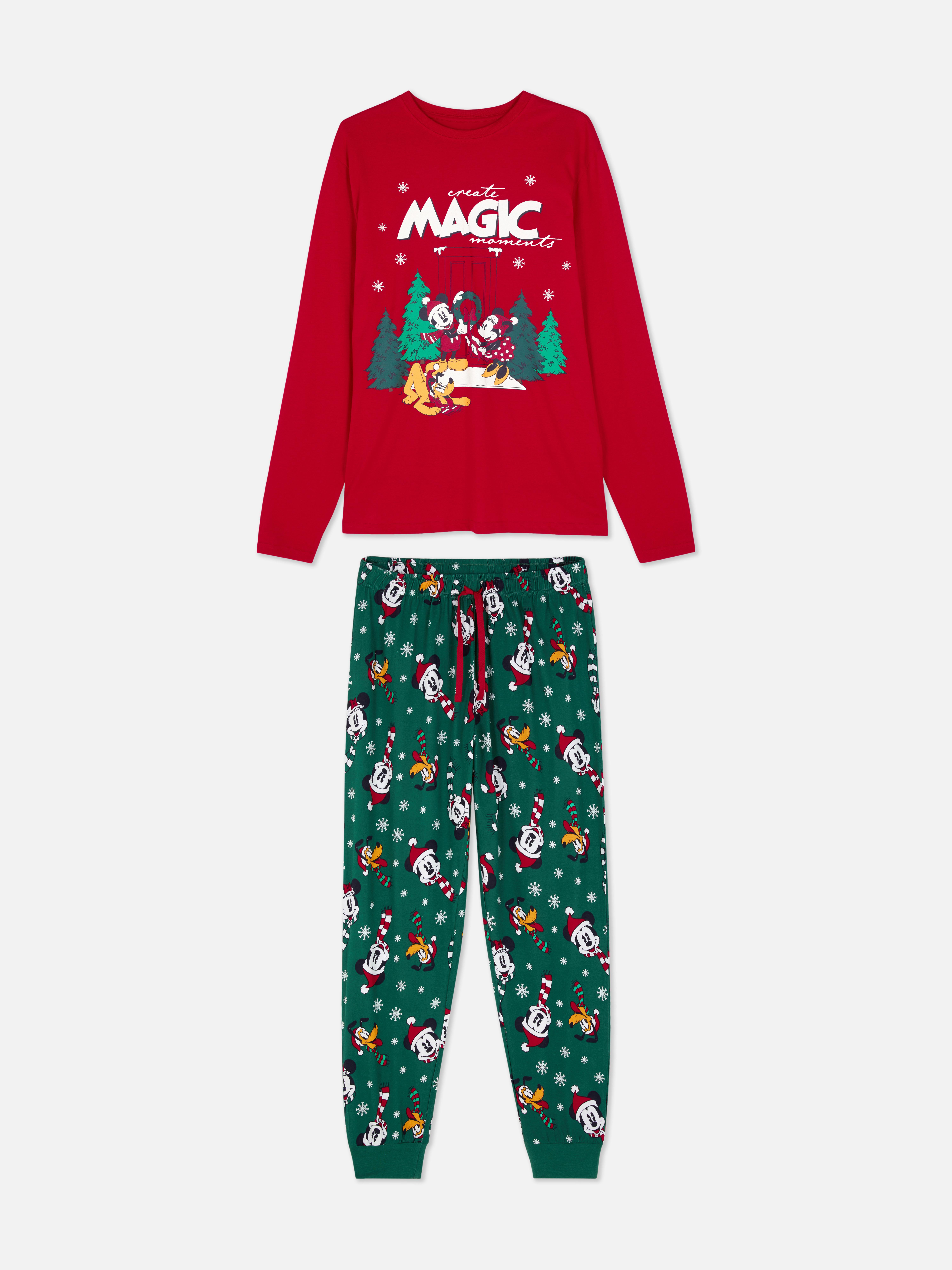Men's Disney’s Mickey Mouse and Friends Christmas Family Pajamas
