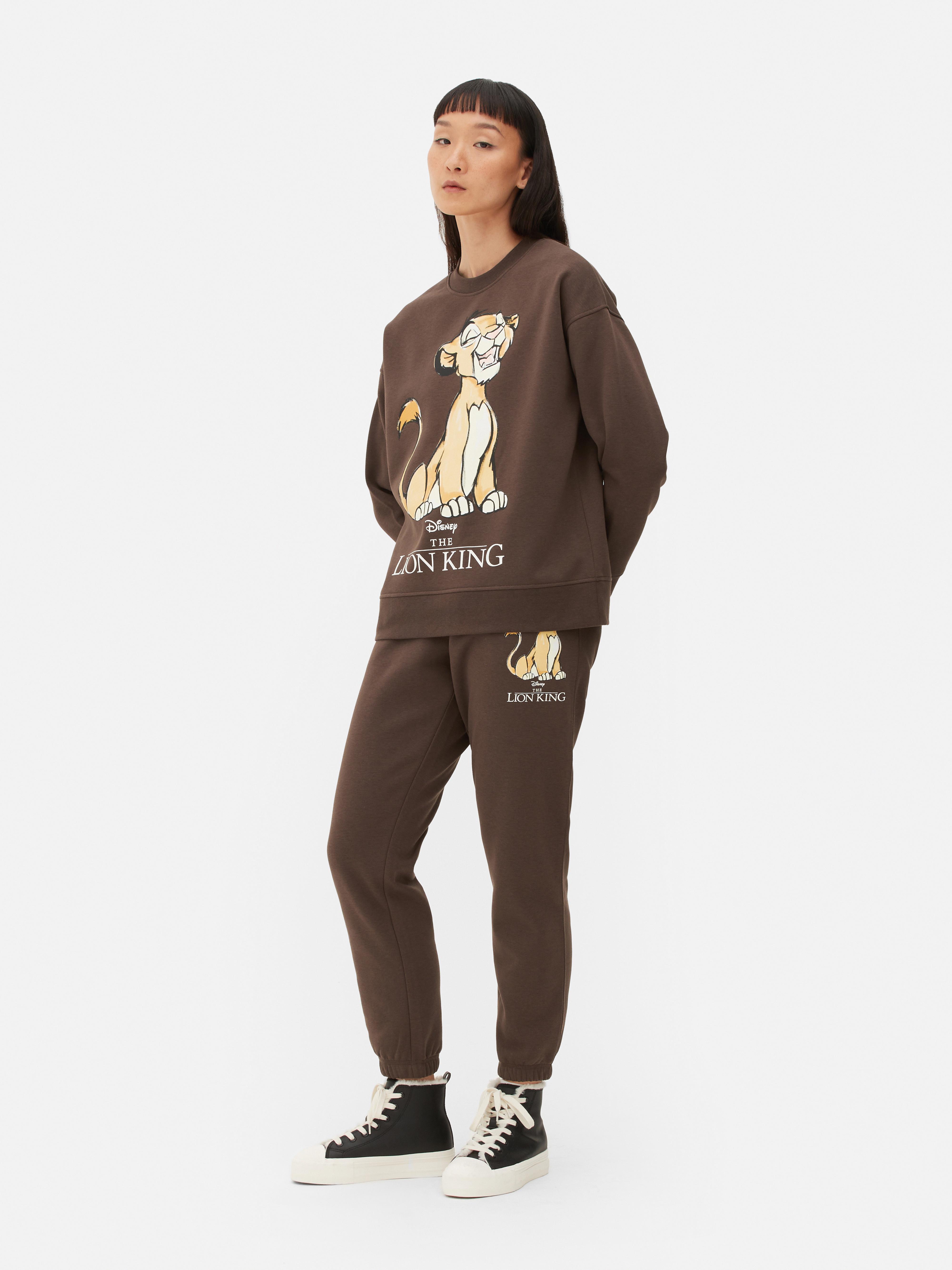 DISNEY - Le Roi Lion - Sweat Plaid : : Pull Cotton