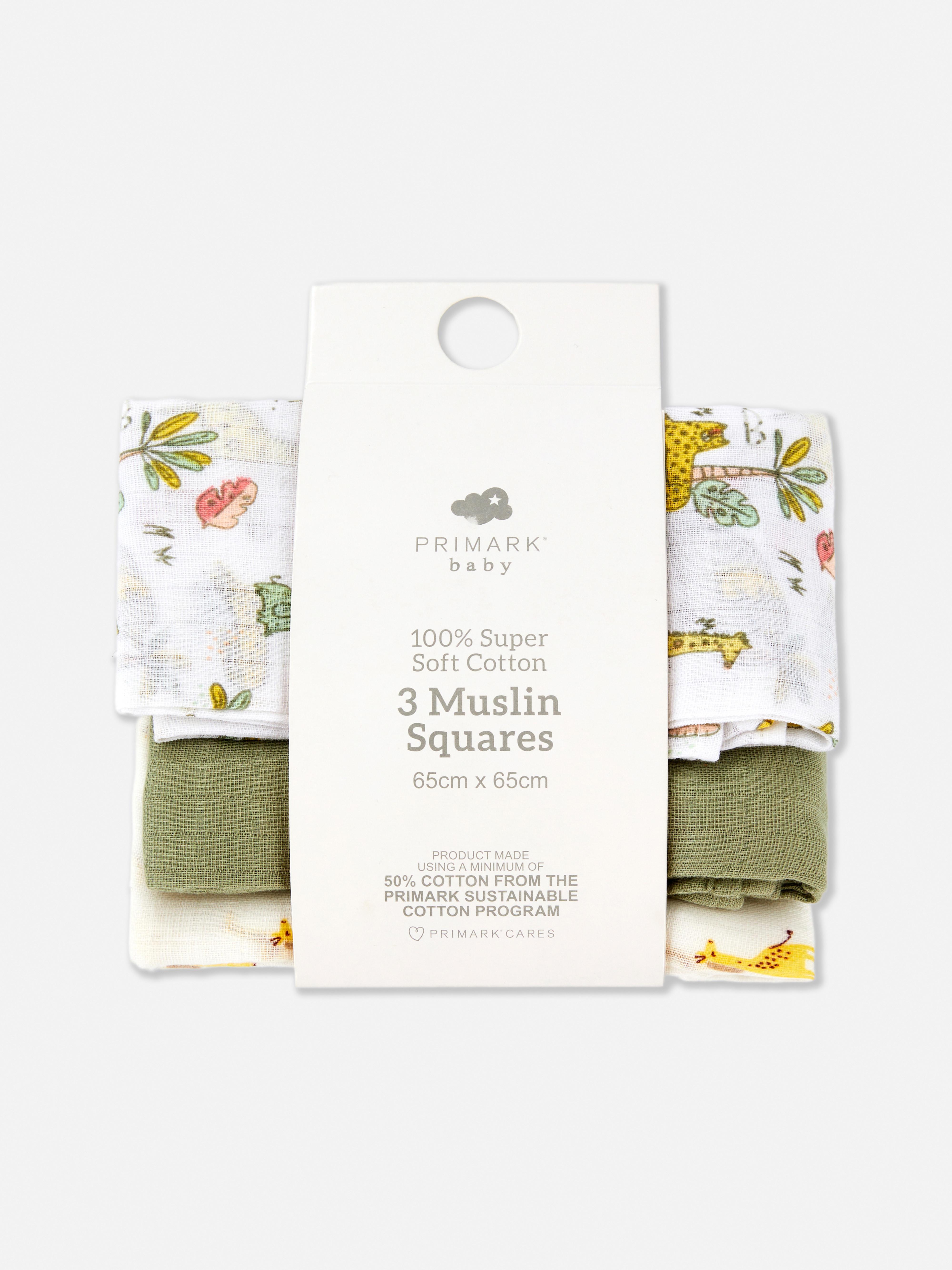 Primark store muslin cloths