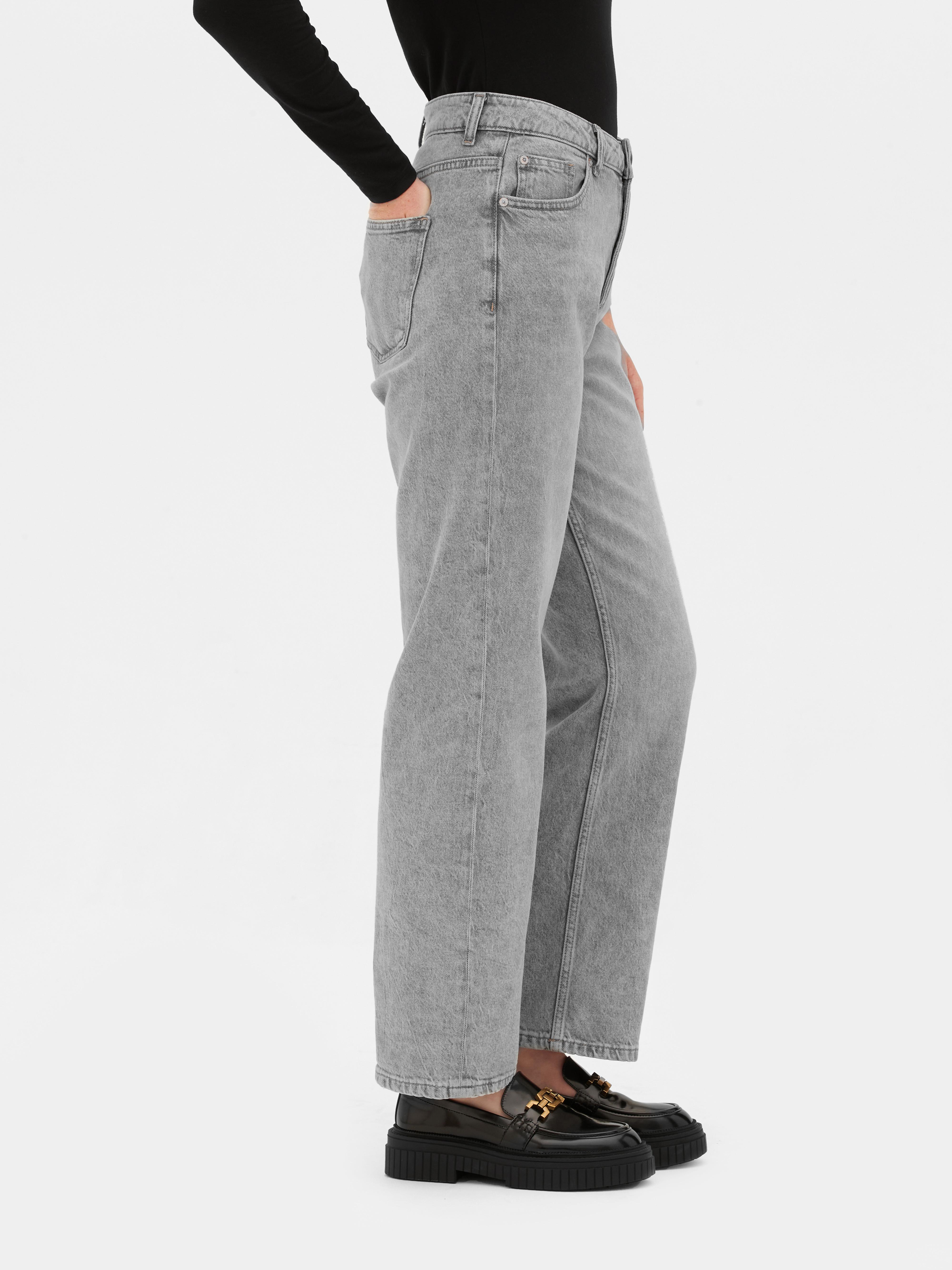 Women's Gray Paula Echevarría Straight Leg Jeans | Primark