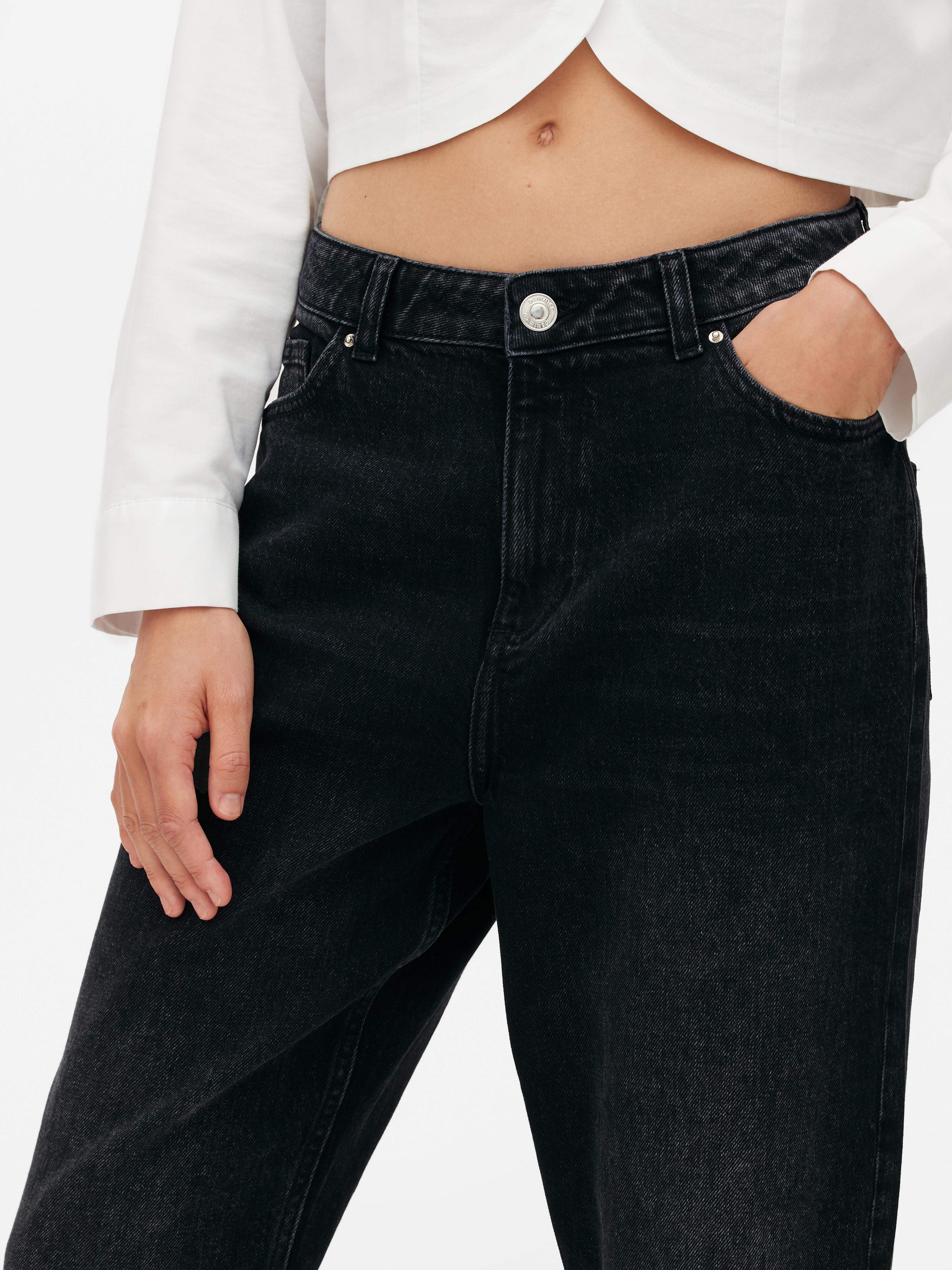 Women's Barely Black Straight Leg Denim Jeans | Penneys