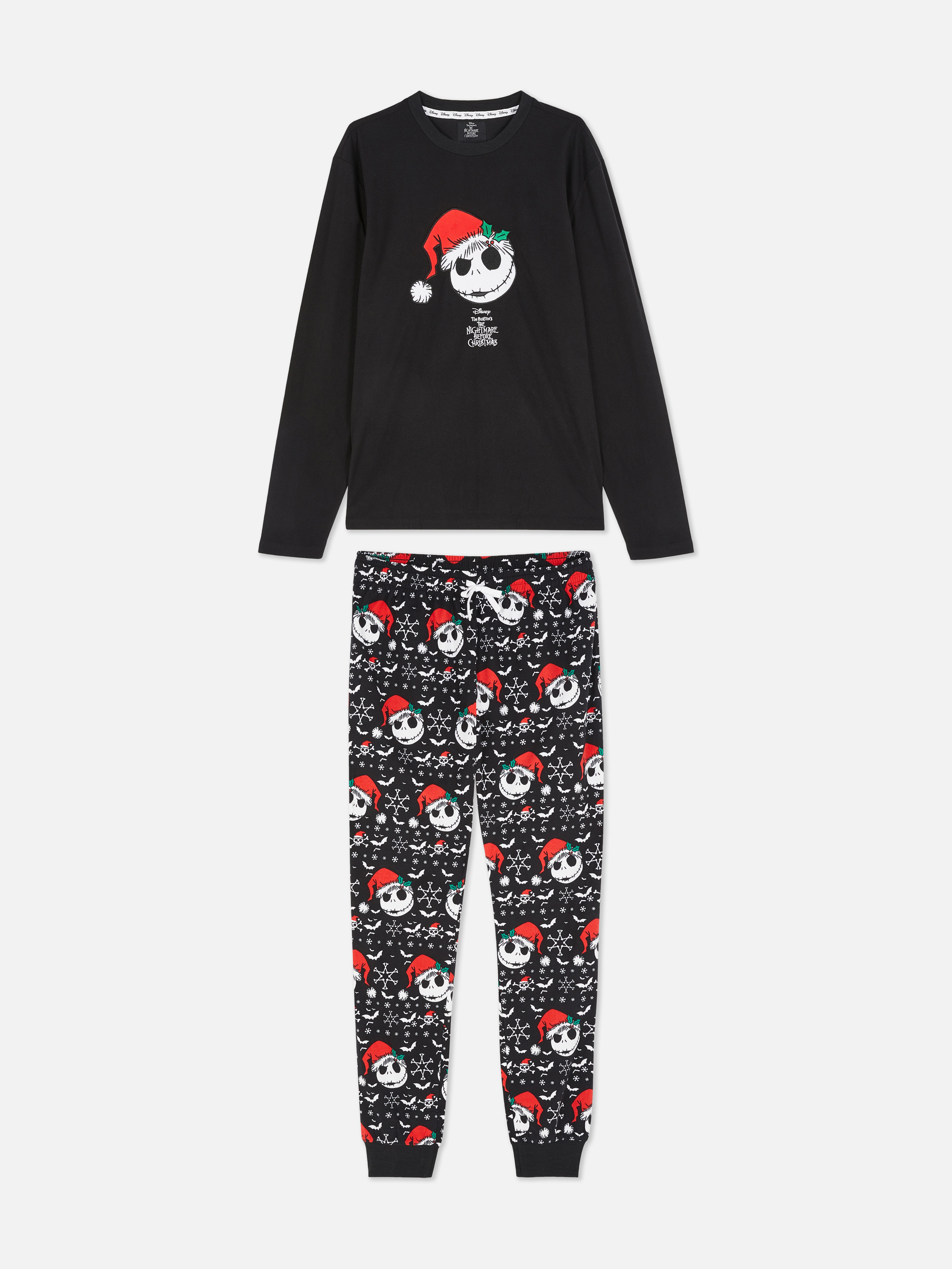 Disney Tim Burton’s The Nightmare Before Christmas Long Sleeve Pajamas