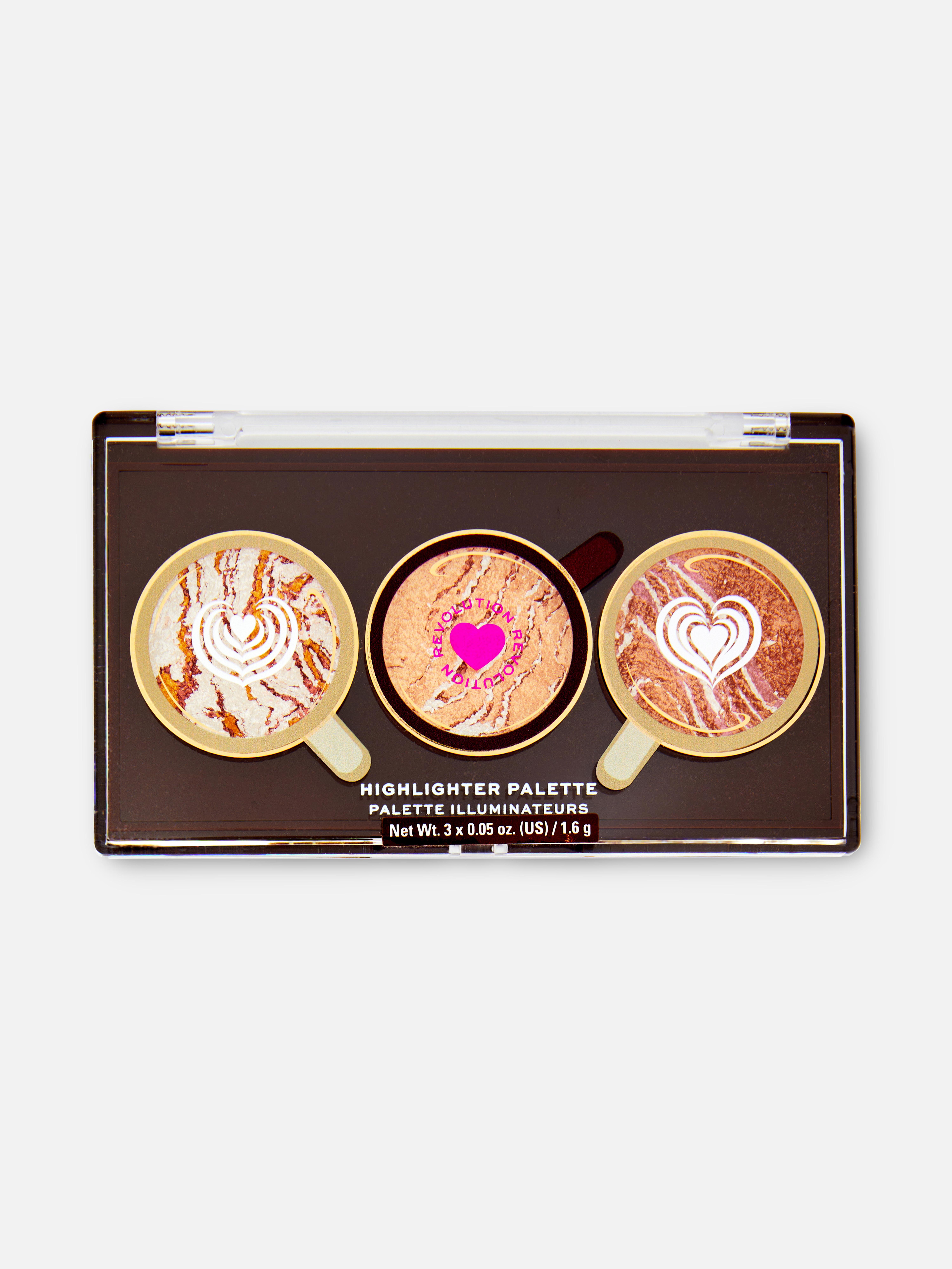 „I Heart Revolution“ Coffee Highlighter-Palette