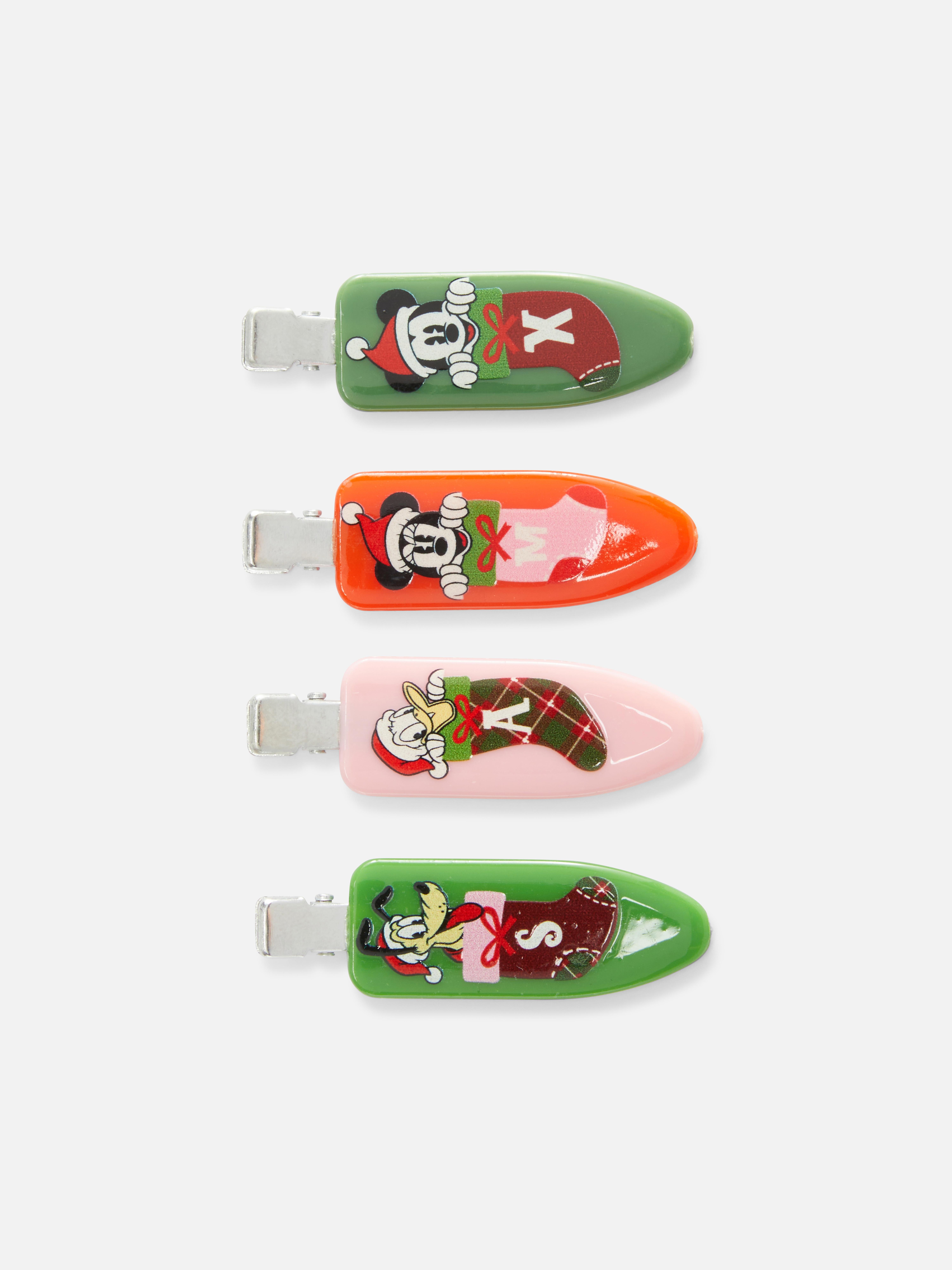 4pk Disney’s Mickey Mouse & Friends No Dent Clips