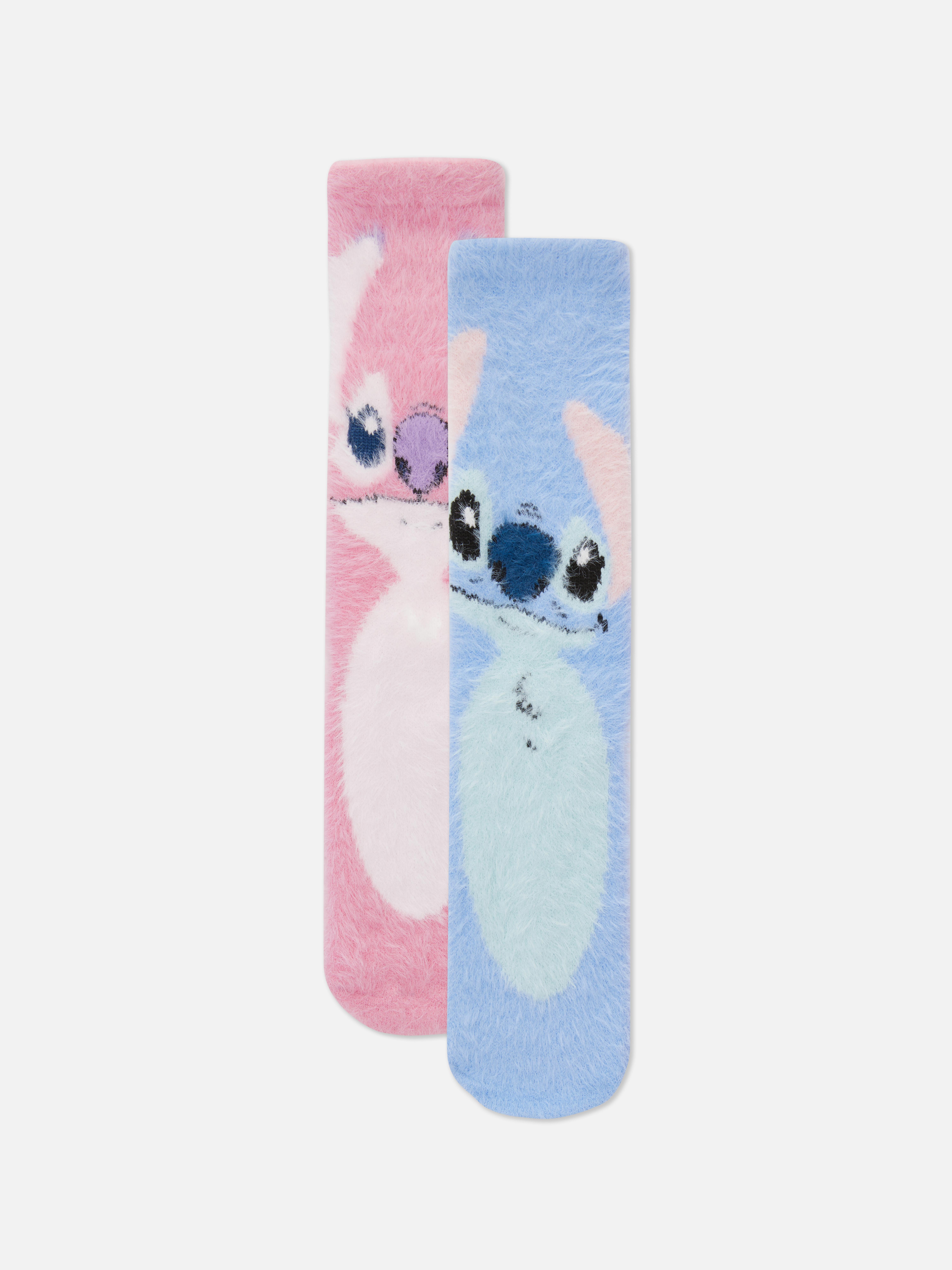 2pk Disney’s Lilo & Stitch Slipper Socks