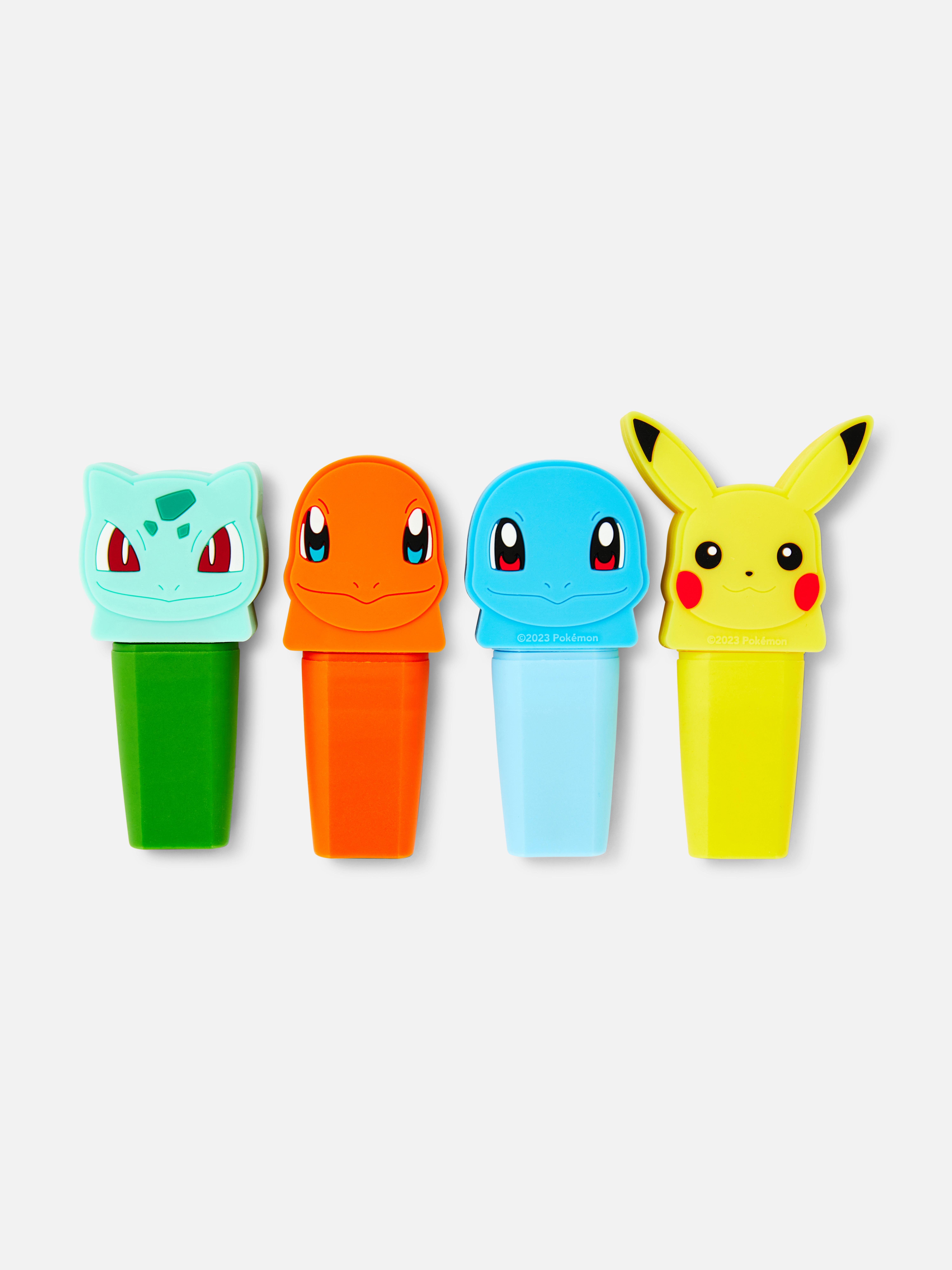4 evidenziatori Pokémon