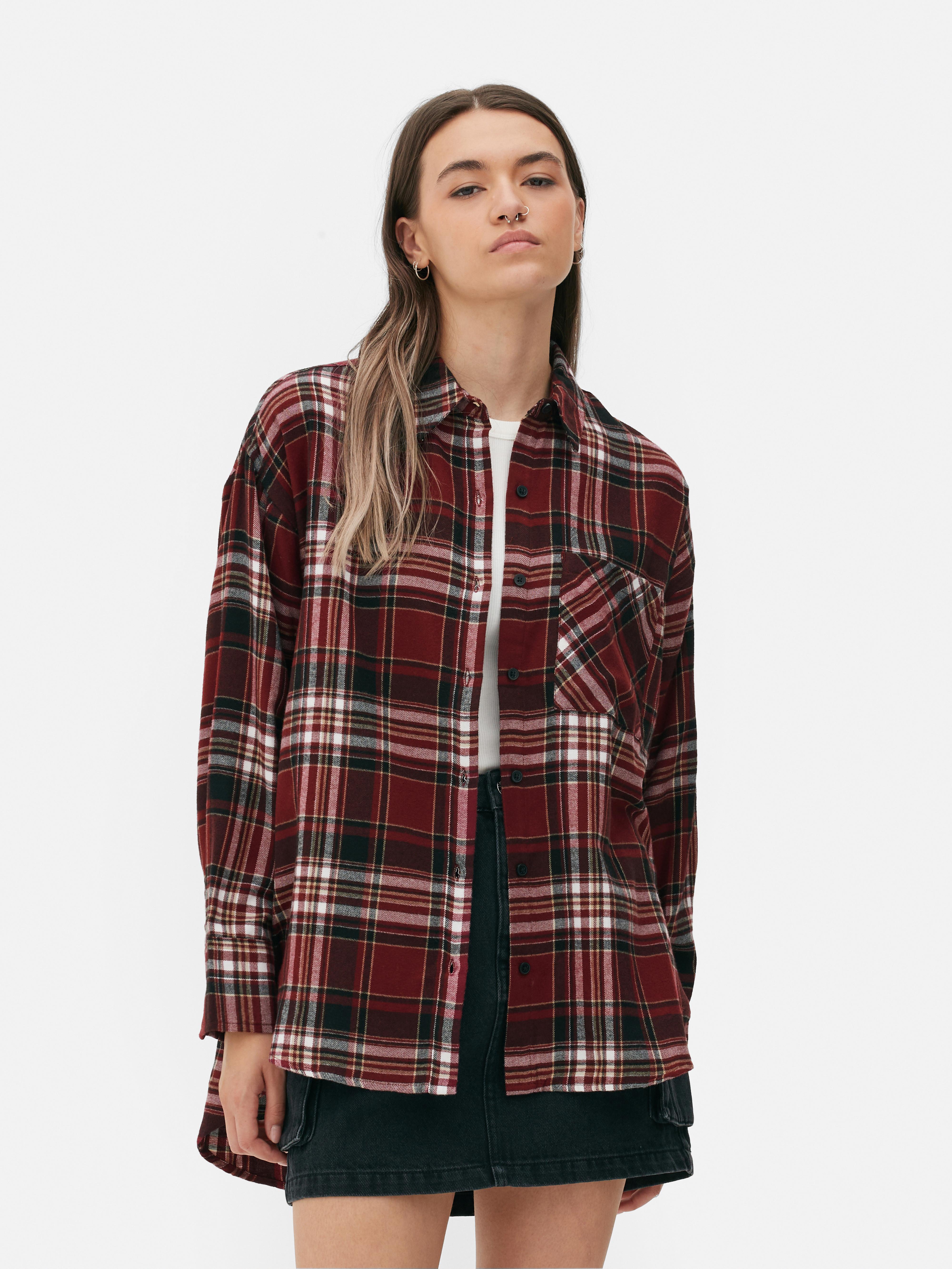 Checked shirt cheap womens primark