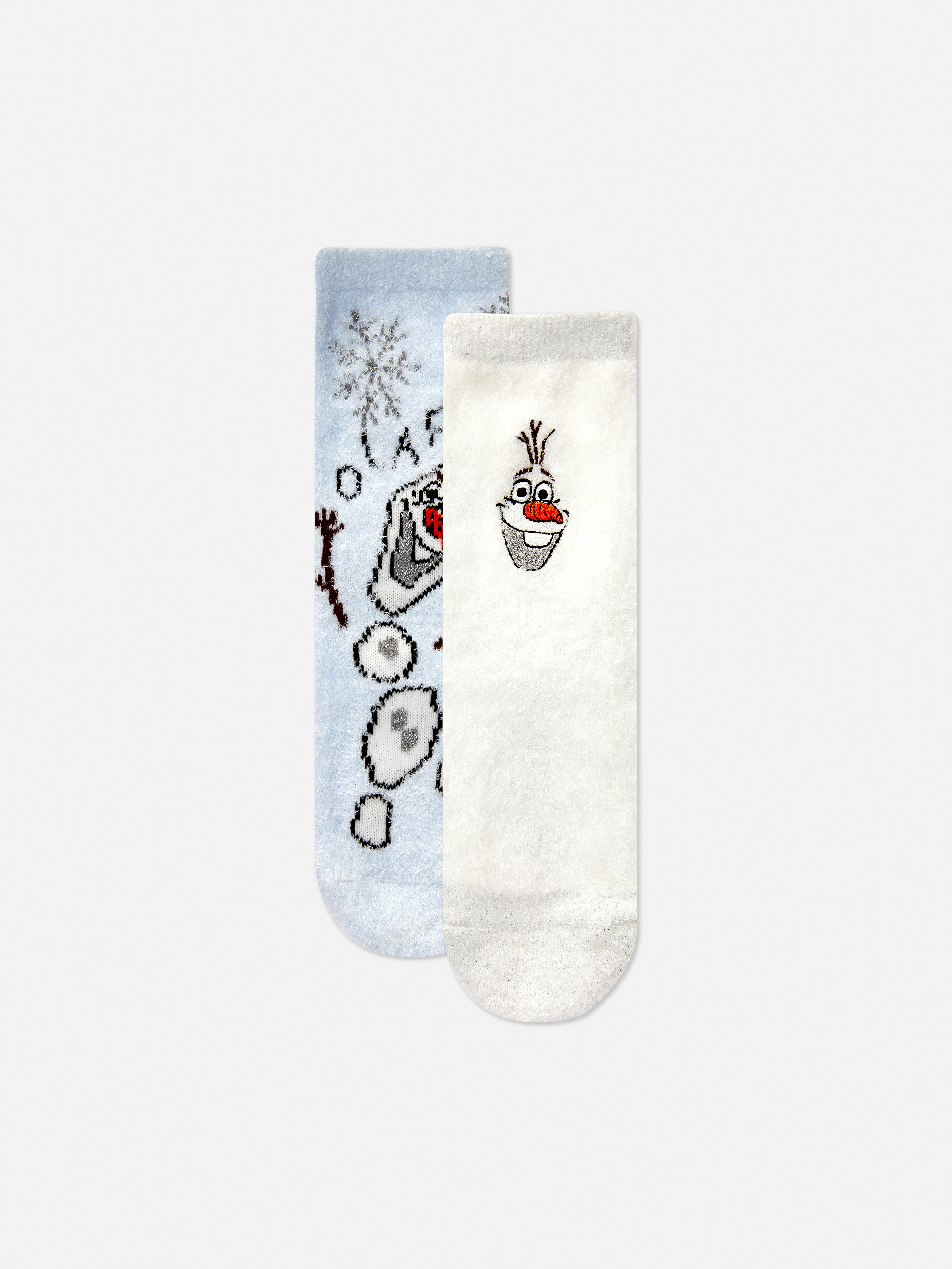 2 paia di calzini morbidi Olaf Frozen Disney