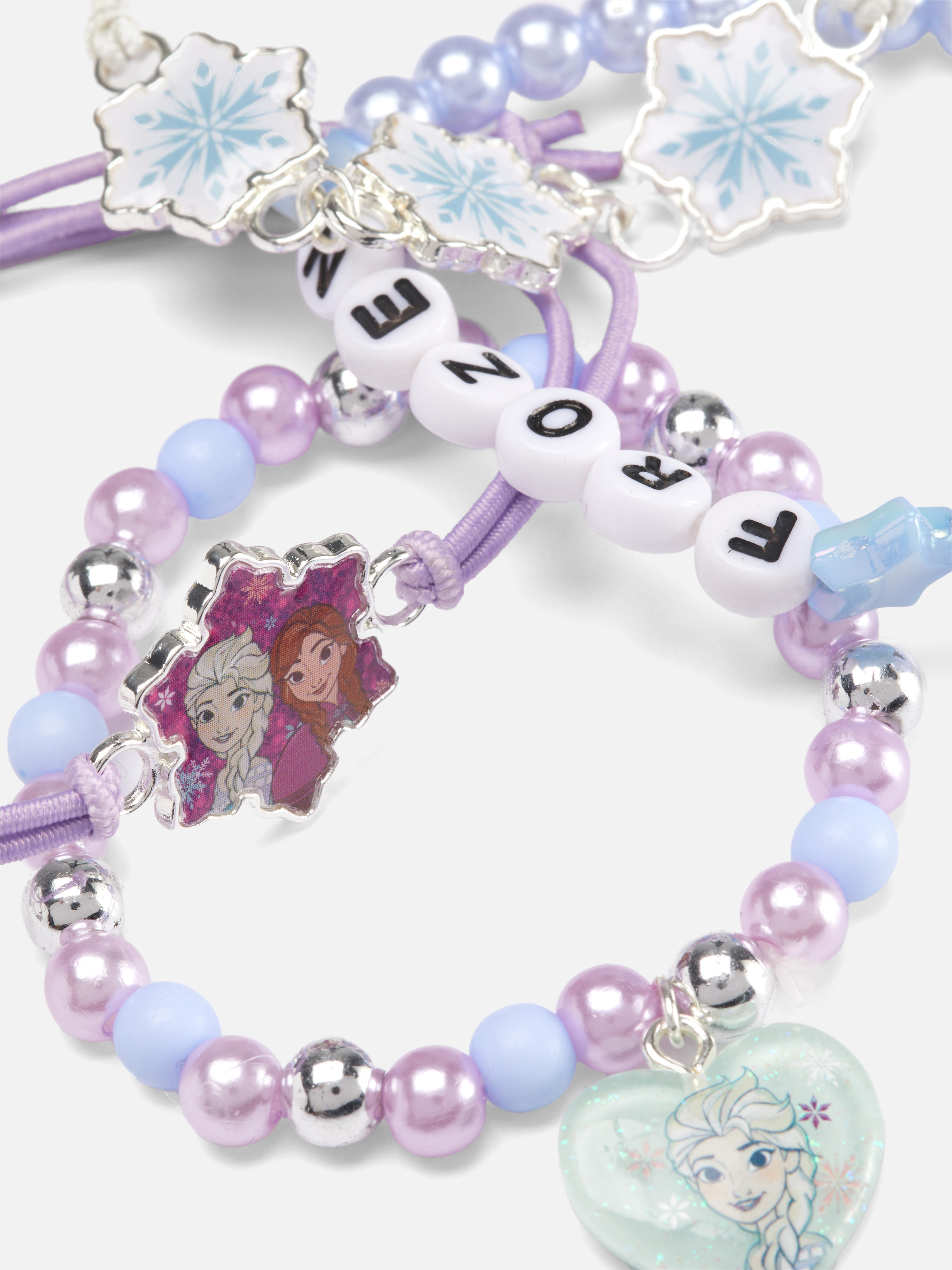 Bracelet en Alliage avec Pendentif de Princesse Disney pour Fille, Bijoux  Reine des Neiges, Cadeau pour Femme